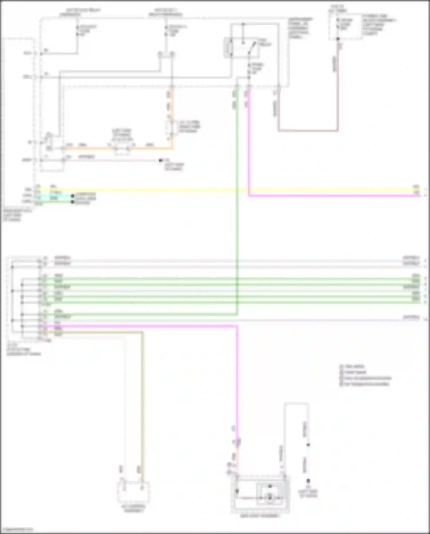 C-HR Toyota I facelift (2019-2023): Instrument illumination circuit (1 of 4)