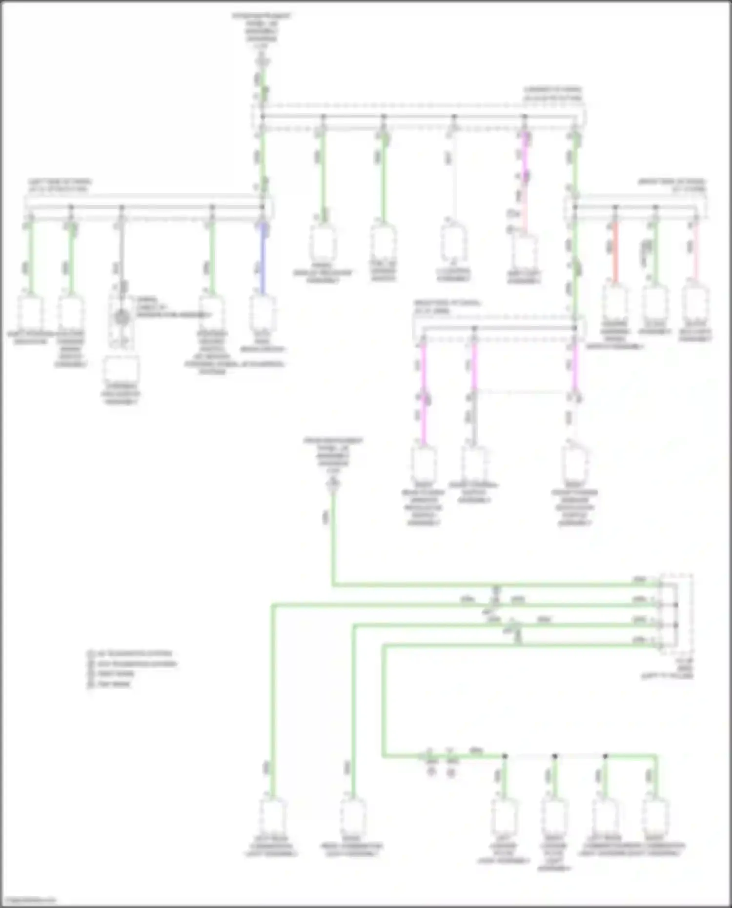 C-HR Toyota I facelift (2019-2023): Power distribution circuit (6 of 6)