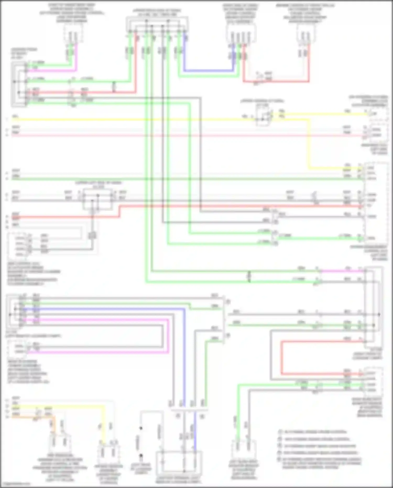 Camry US Market Toyota XV50 facelift (2014-2017): Computer data lines circuit, hybrid (2 of 2)