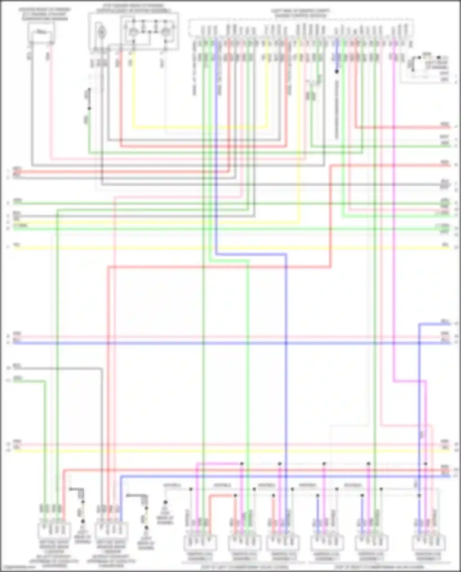 Camry US Market Toyota XV50 facelift (2014-2017): Wiring diagram engine performance 3.5l (3 of 5)