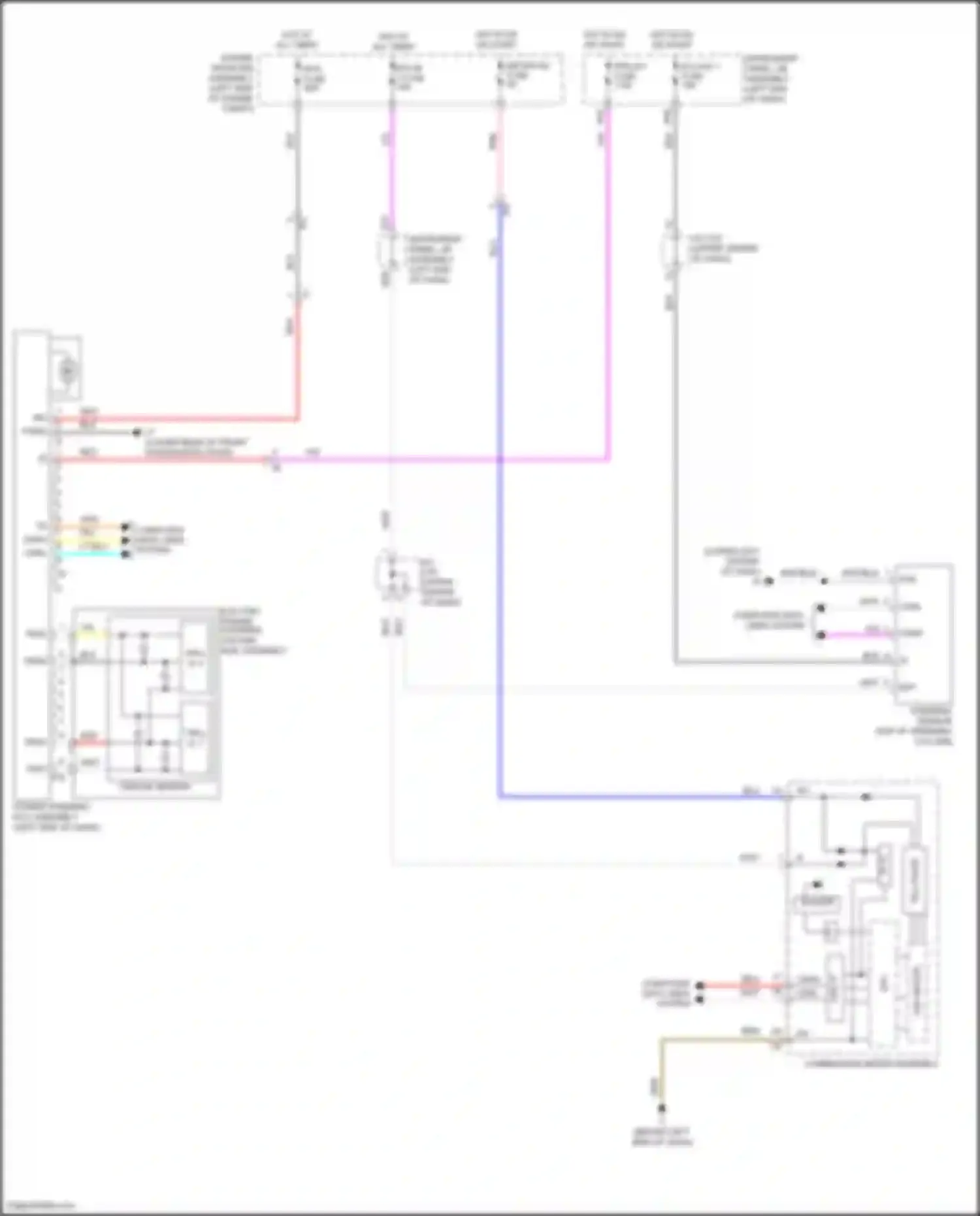 Wiring diagram computer data lines system for Toyota Camry US Market XV50 facelift (2014-2017) (111 of 119)