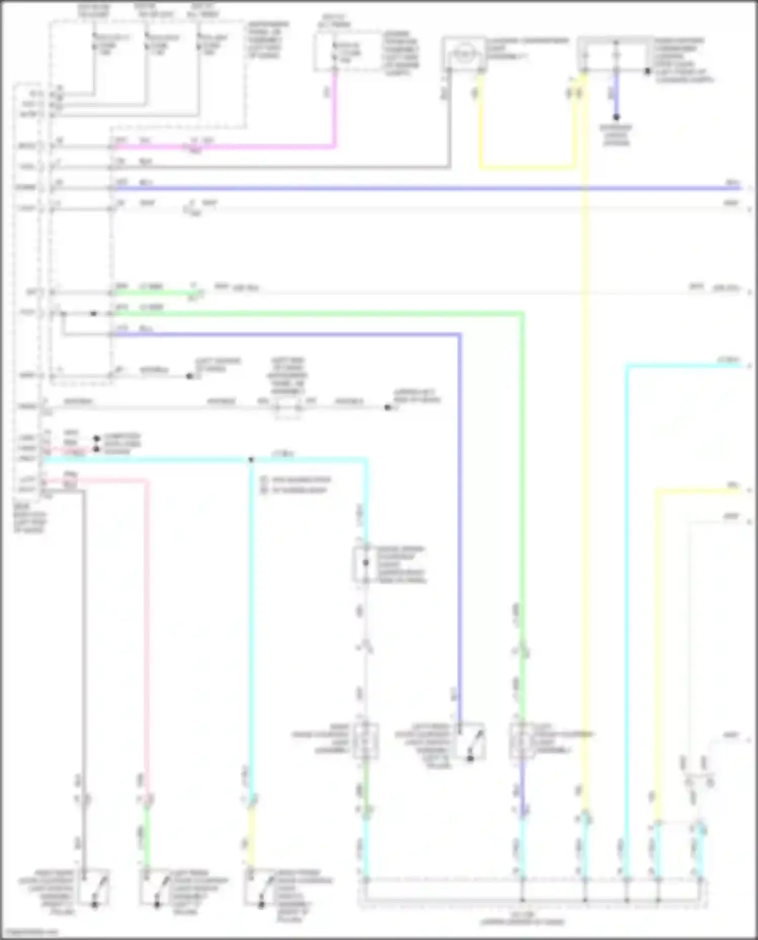 Wiring diagram computer data lines system for Toyota Camry US Market XV50 facelift (2014-2017) (84 of 119)