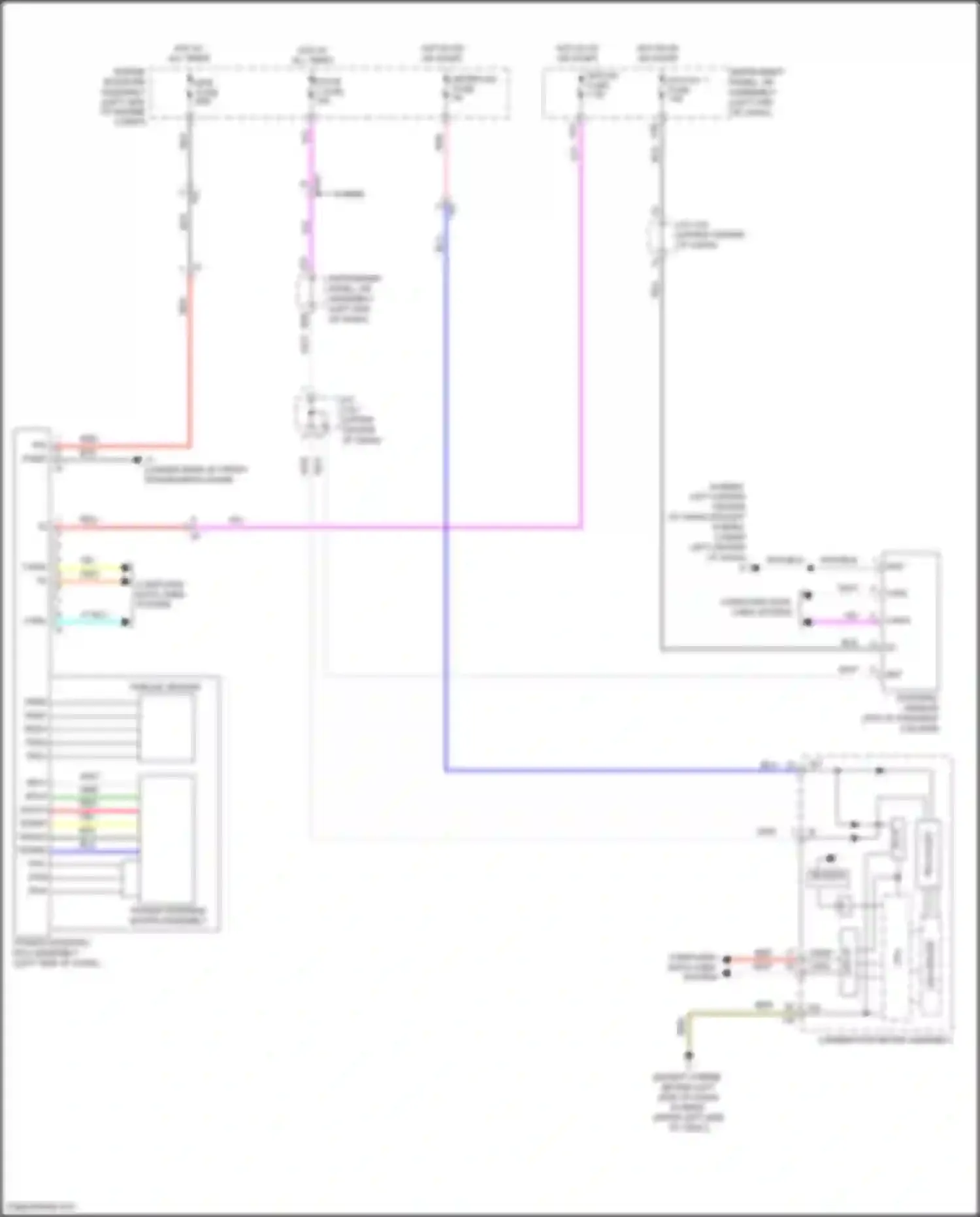 Wiring diagram computer data lines system for Toyota Camry US Market XV50 facelift (2014-2017) (112 of 119)