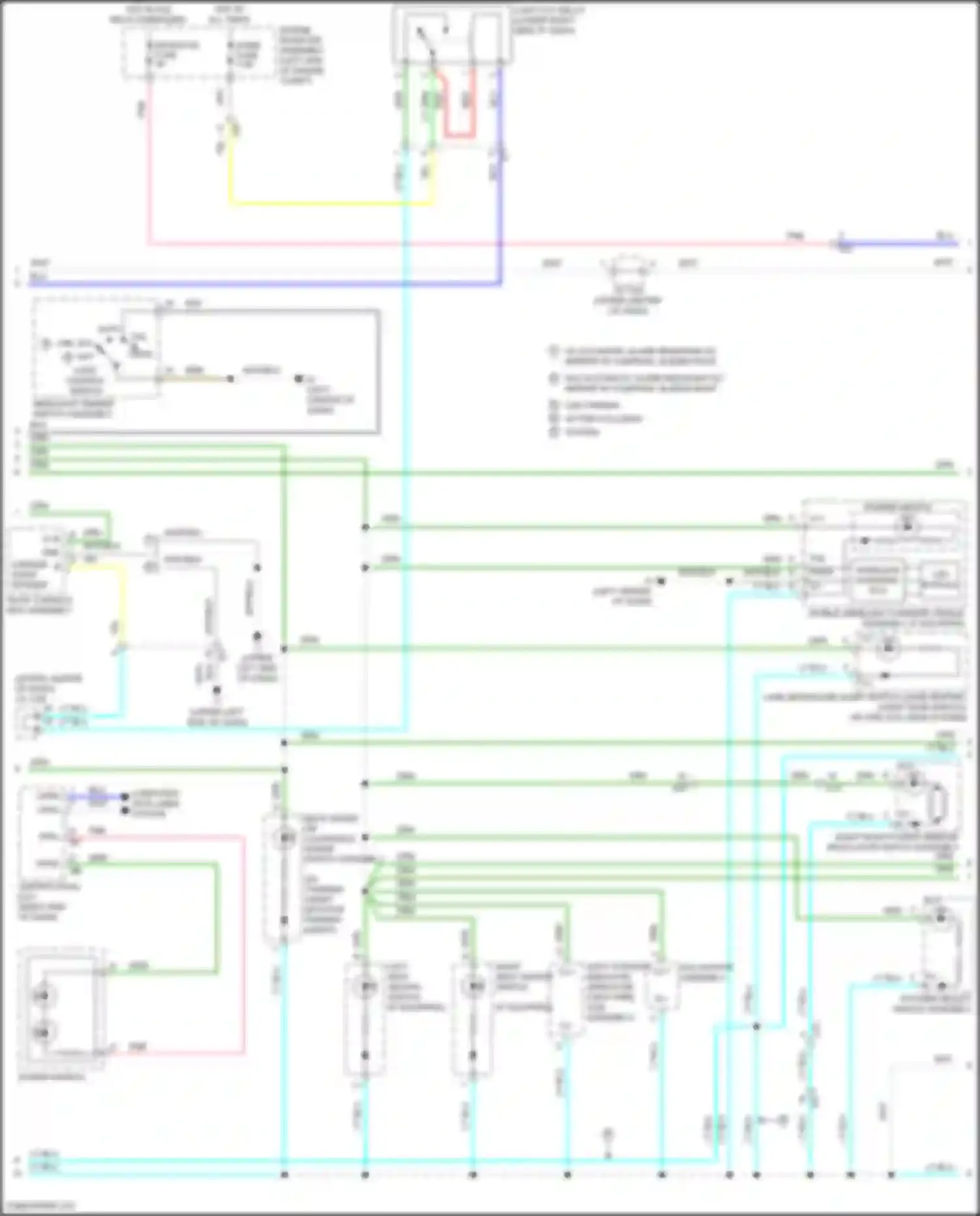 Wiring diagram computer data lines system for Toyota Camry US Market XV50 facelift (2014-2017) (97 of 119)
