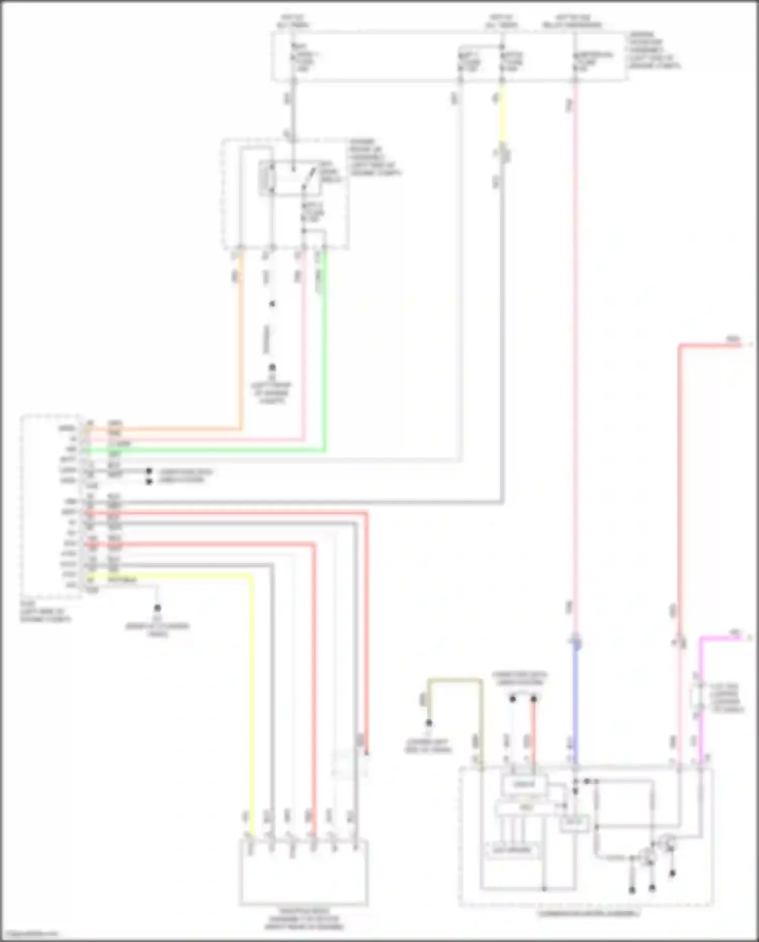 Wiring diagram computer data lines system for Toyota Camry US Market XV50 facelift (2014-2017) (44 of 119)
