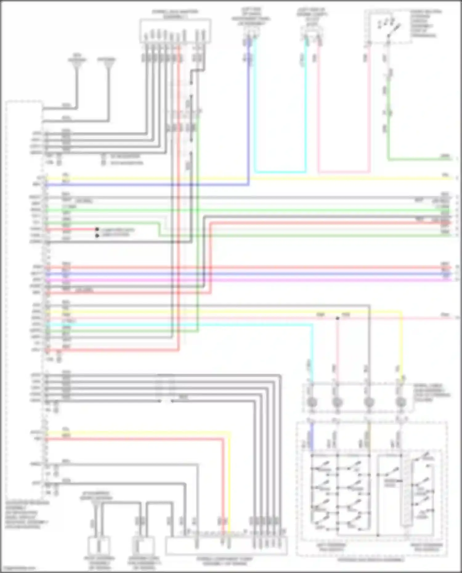 Wiring diagram computer data lines system for Toyota Camry US Market XV50 facelift (2014-2017) (72 of 119)