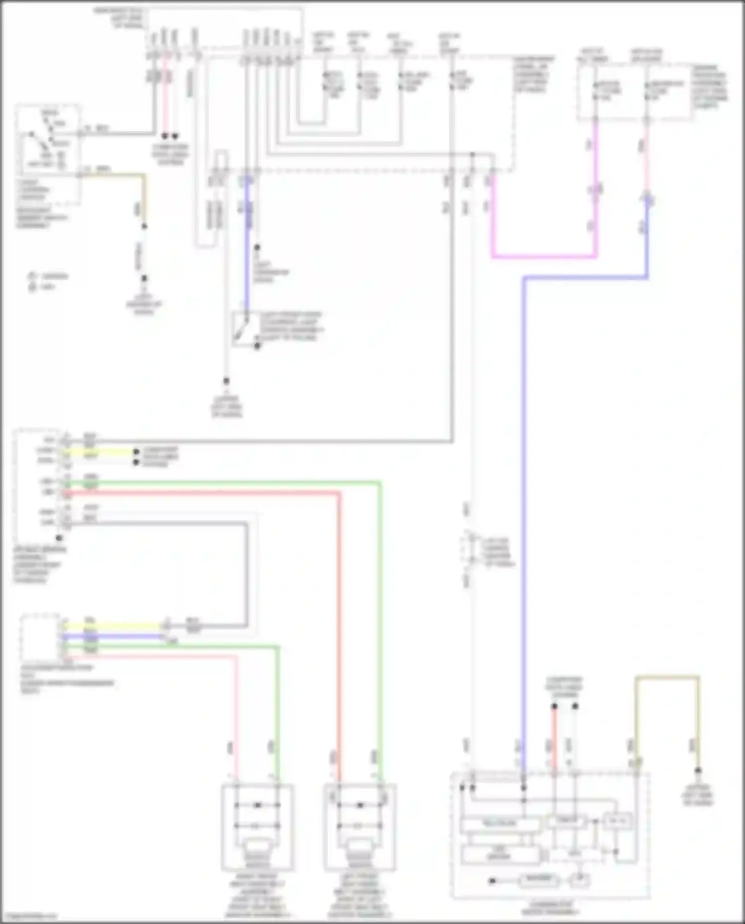 Wiring diagram computer data lines system for Toyota Camry US Market XV50 facelift (2014-2017) (7 of 119)