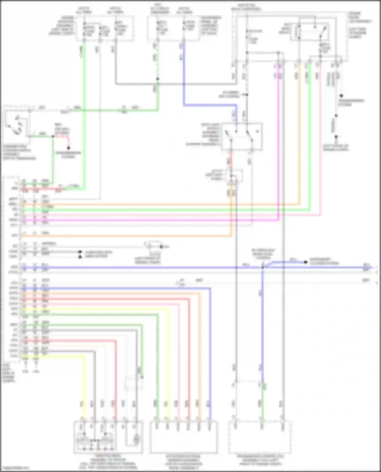 Wiring diagram computer data lines system for Toyota Camry US Market XV50 facelift (2014-2017) (42 of 119)