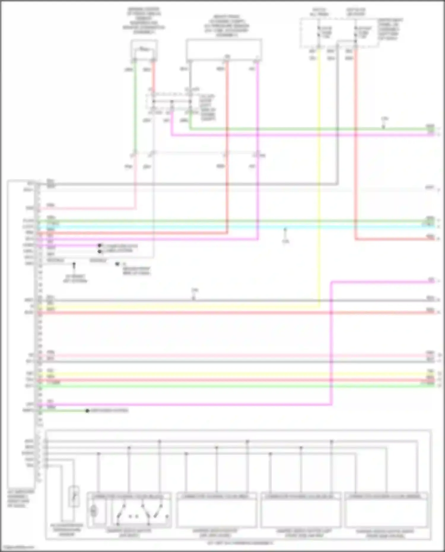 Wiring diagram computer data lines system for Toyota Camry US Market XV50 facelift (2014-2017) (11 of 119)