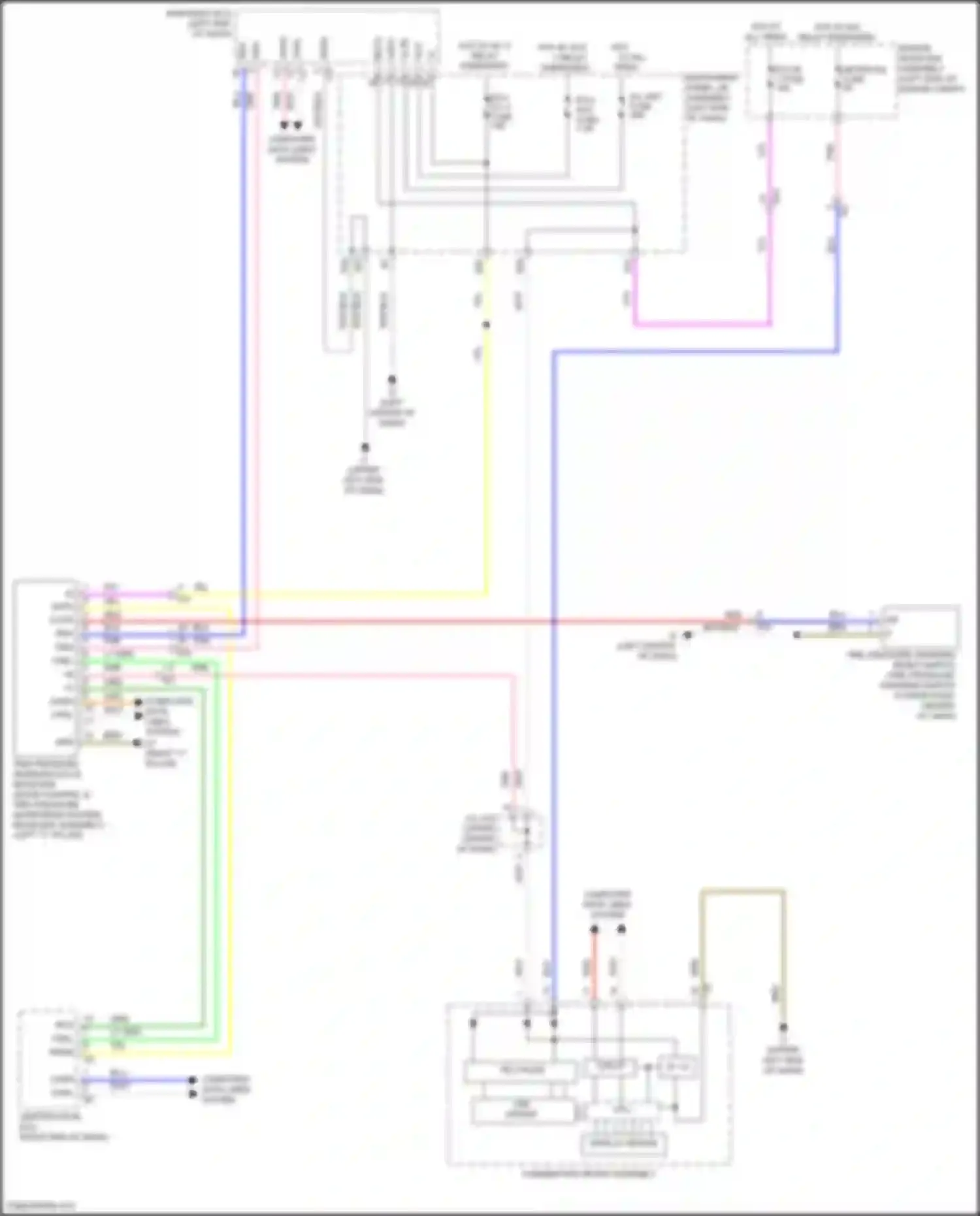 Wiring diagram computer data lines system for Toyota Camry US Market XV50 facelift (2014-2017) (9 of 119)