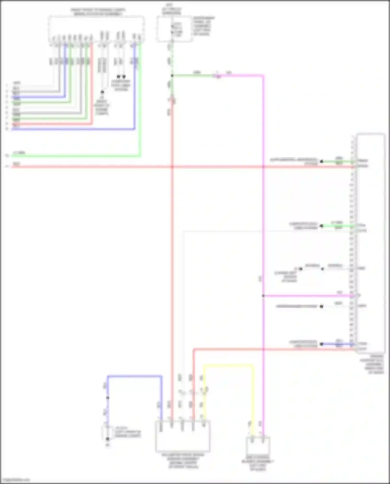 Wiring diagram computer data lines system for Toyota Camry US Market XV50 facelift (2014-2017) (43 of 119)