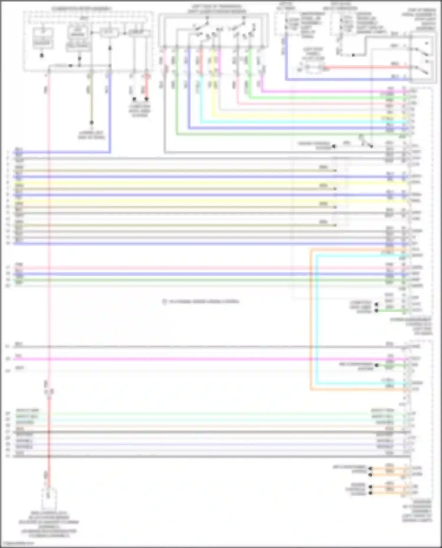 Wiring diagram computer data lines system for Toyota Camry US Market XV50 facelift (2014-2017) (113 of 119)