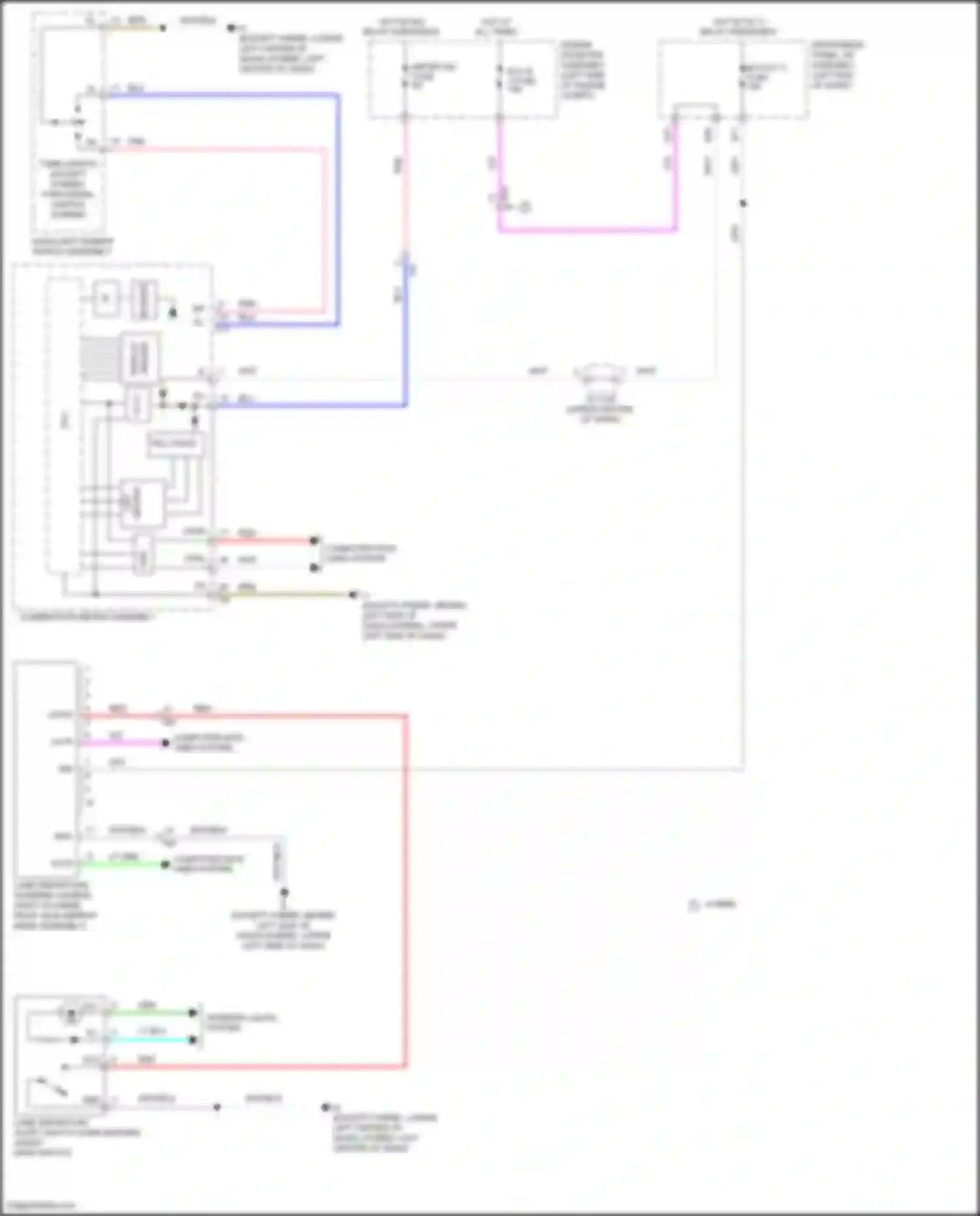 Wiring diagram computer data lines system for Toyota Camry US Market XV50 facelift (2014-2017) (71 of 119)