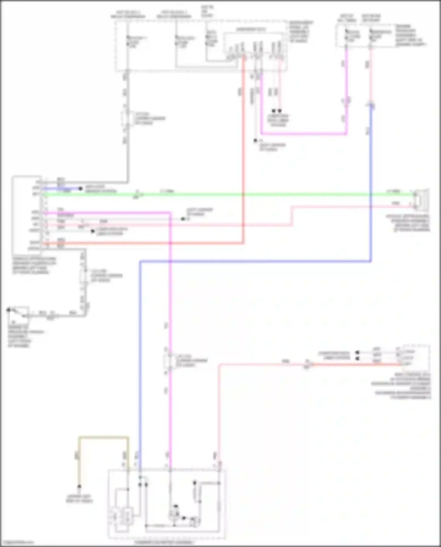 Wiring diagram computer data lines system for Toyota Camry US Market XV50 facelift (2014-2017) (80 of 119)