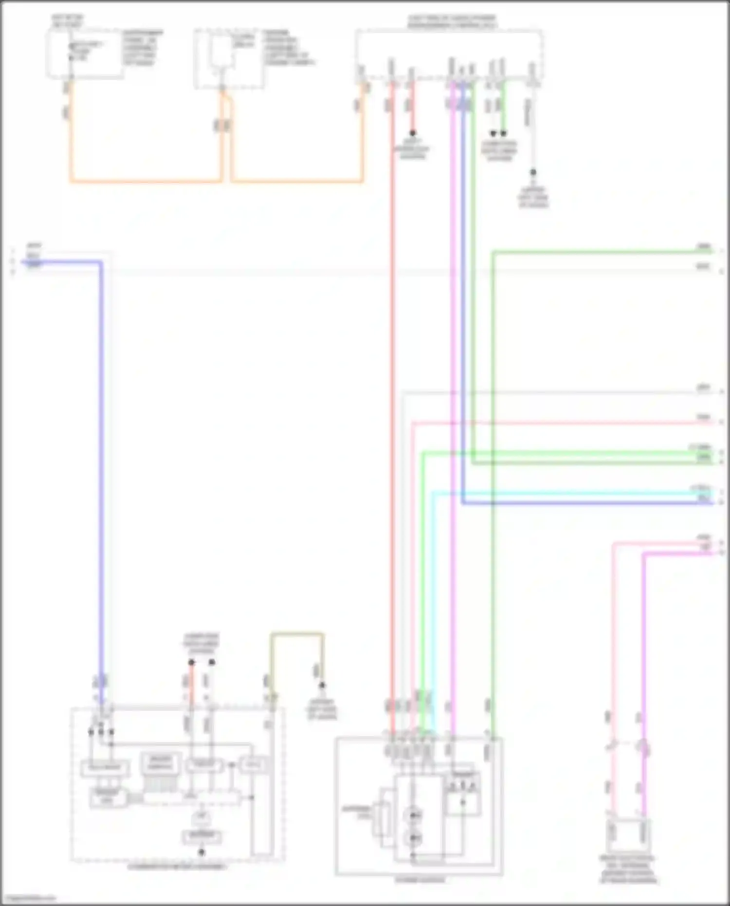 Wiring diagram computer data lines system for Toyota Camry US Market XV50 facelift (2014-2017) (68 of 119)
