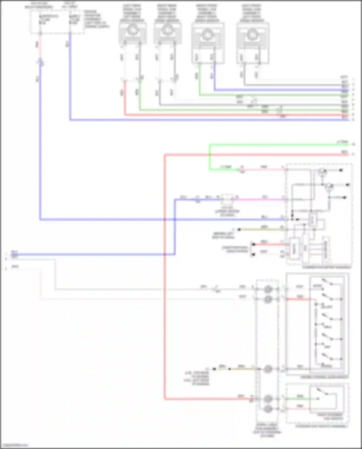 Wiring diagram computer data lines system for Toyota Camry US Market XV50 facelift (2014-2017) (57 of 119)
