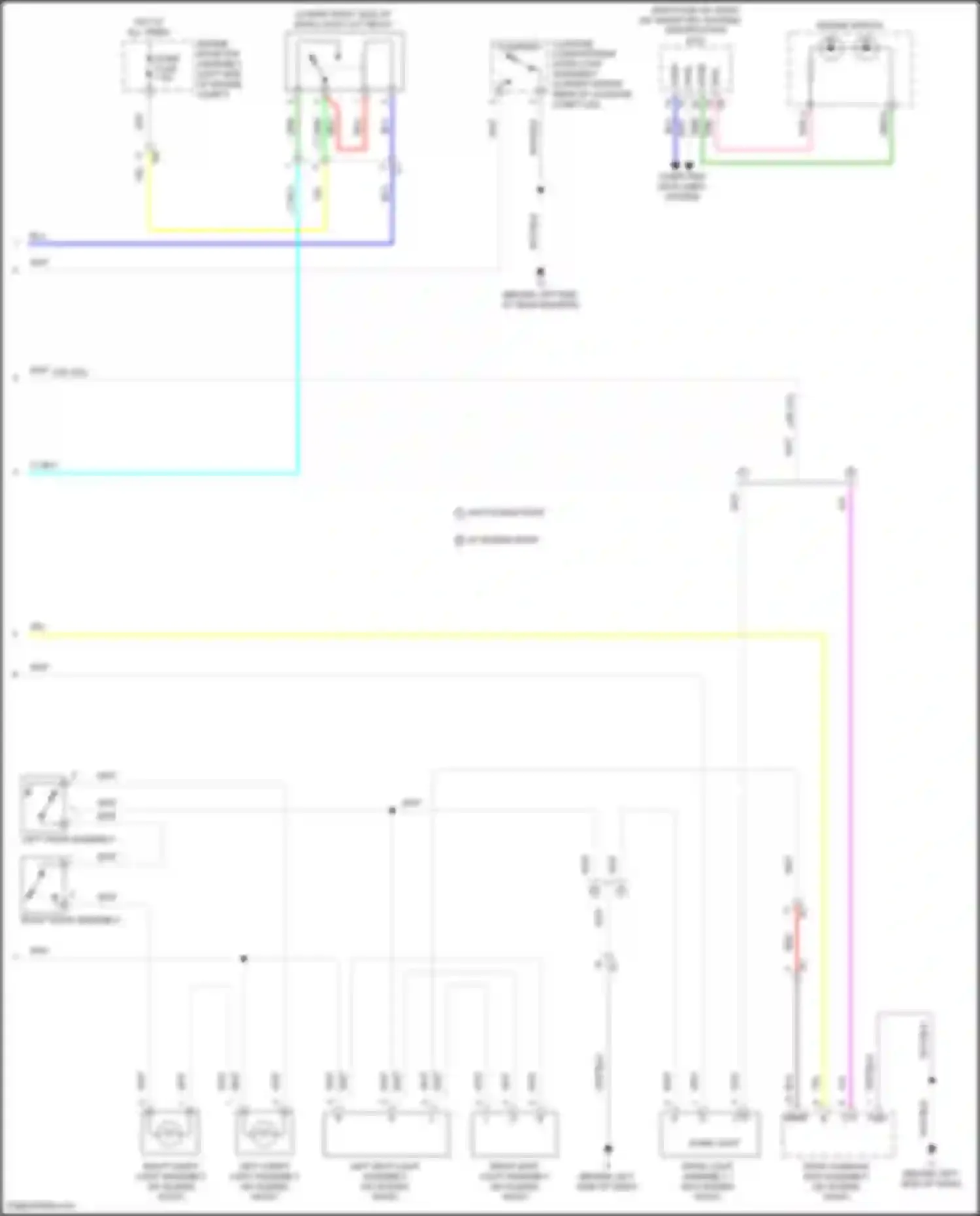 Wiring diagram computer data lines system for Toyota Camry US Market XV50 facelift (2014-2017) (83 of 119)