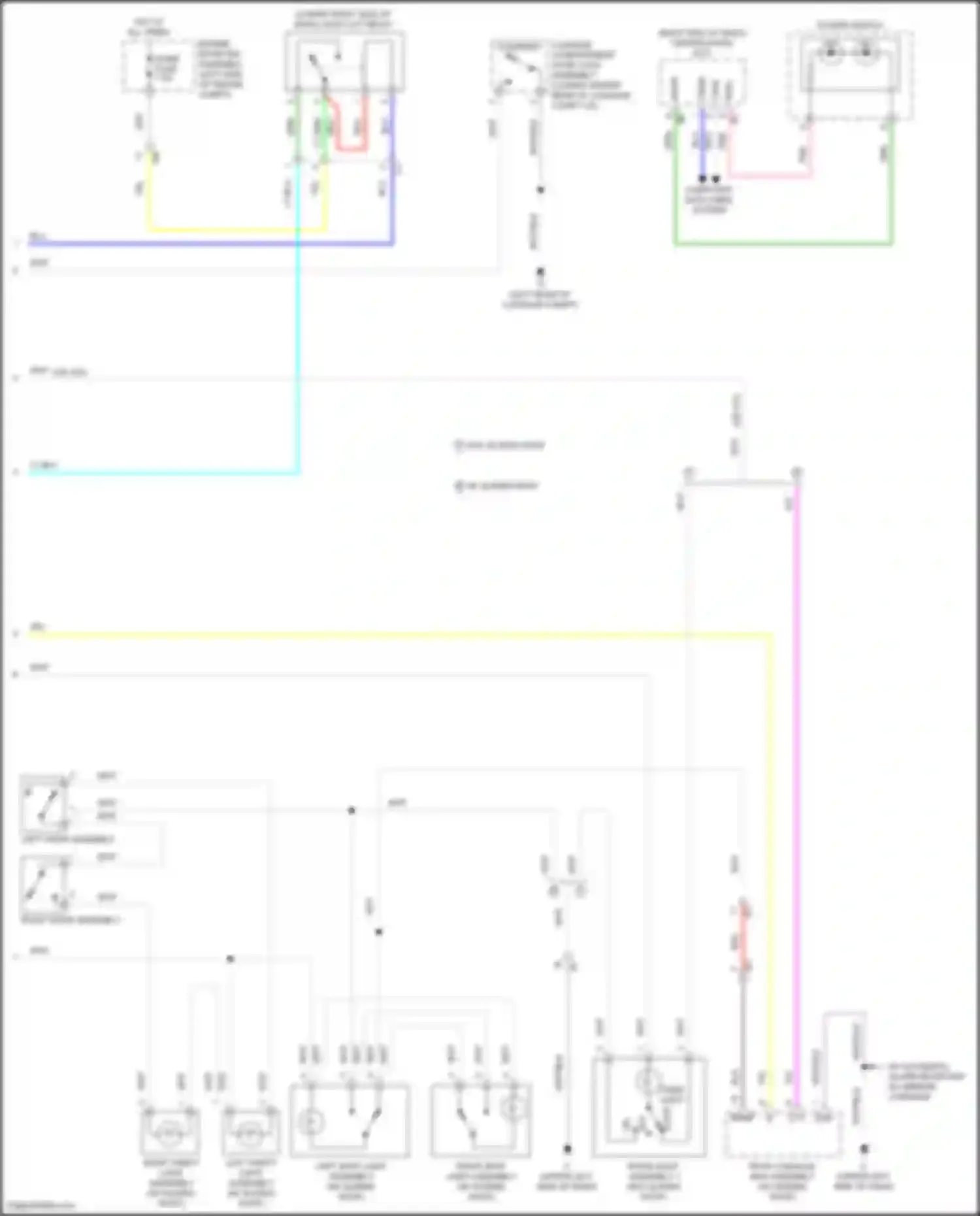 Wiring diagram computer data lines system for Toyota Camry US Market XV50 facelift (2014-2017) (92 of 119)
