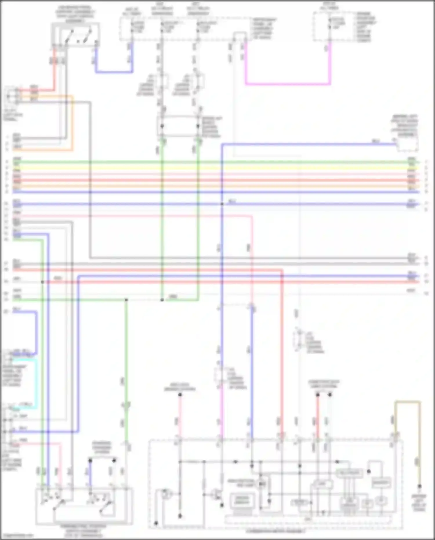 Wiring diagram computer data lines system for Toyota Camry US Market XV50 facelift (2014-2017) (118 of 119)