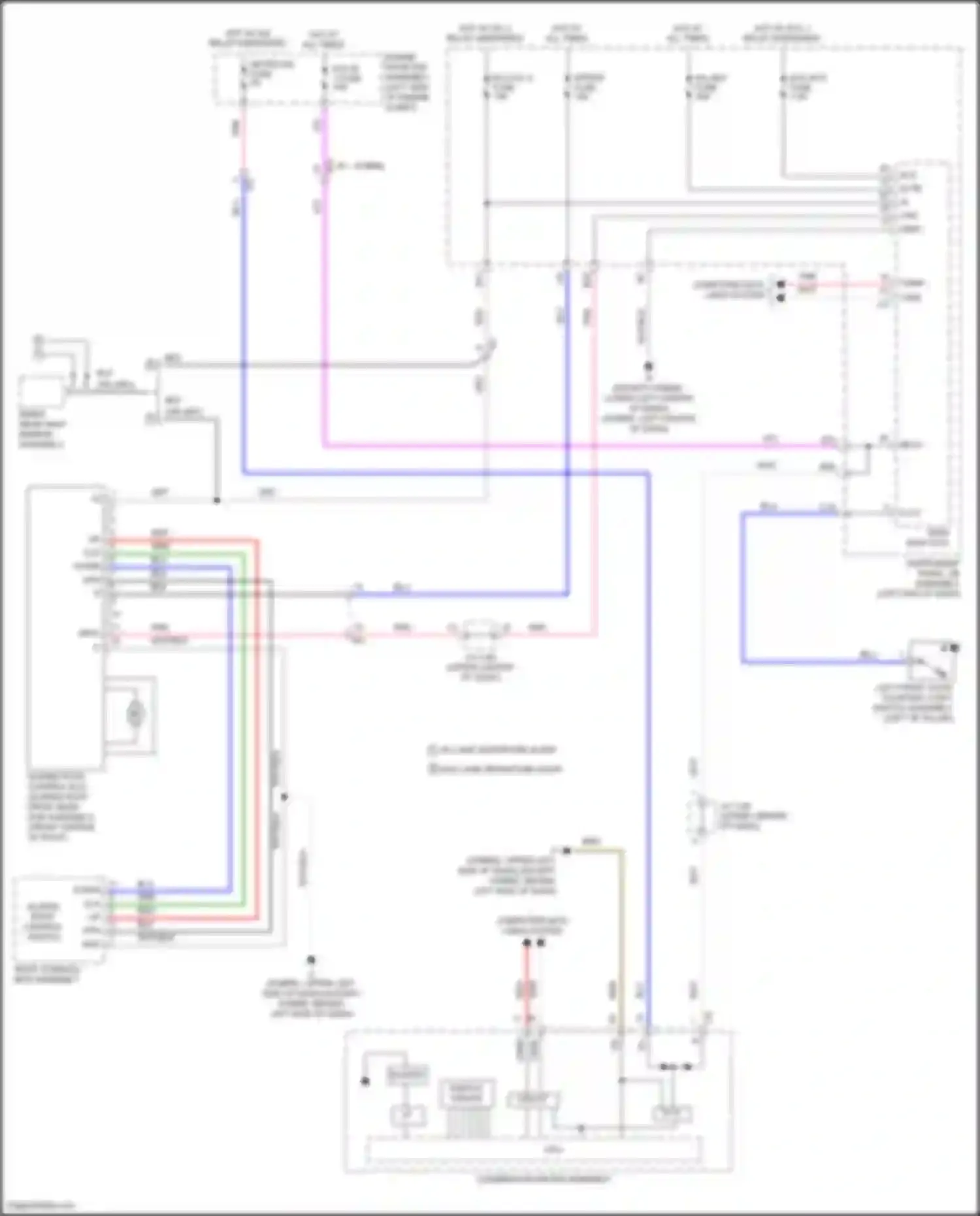 Wiring diagram computer data lines system for Toyota Camry US Market XV50 facelift (2014-2017) (70 of 119)