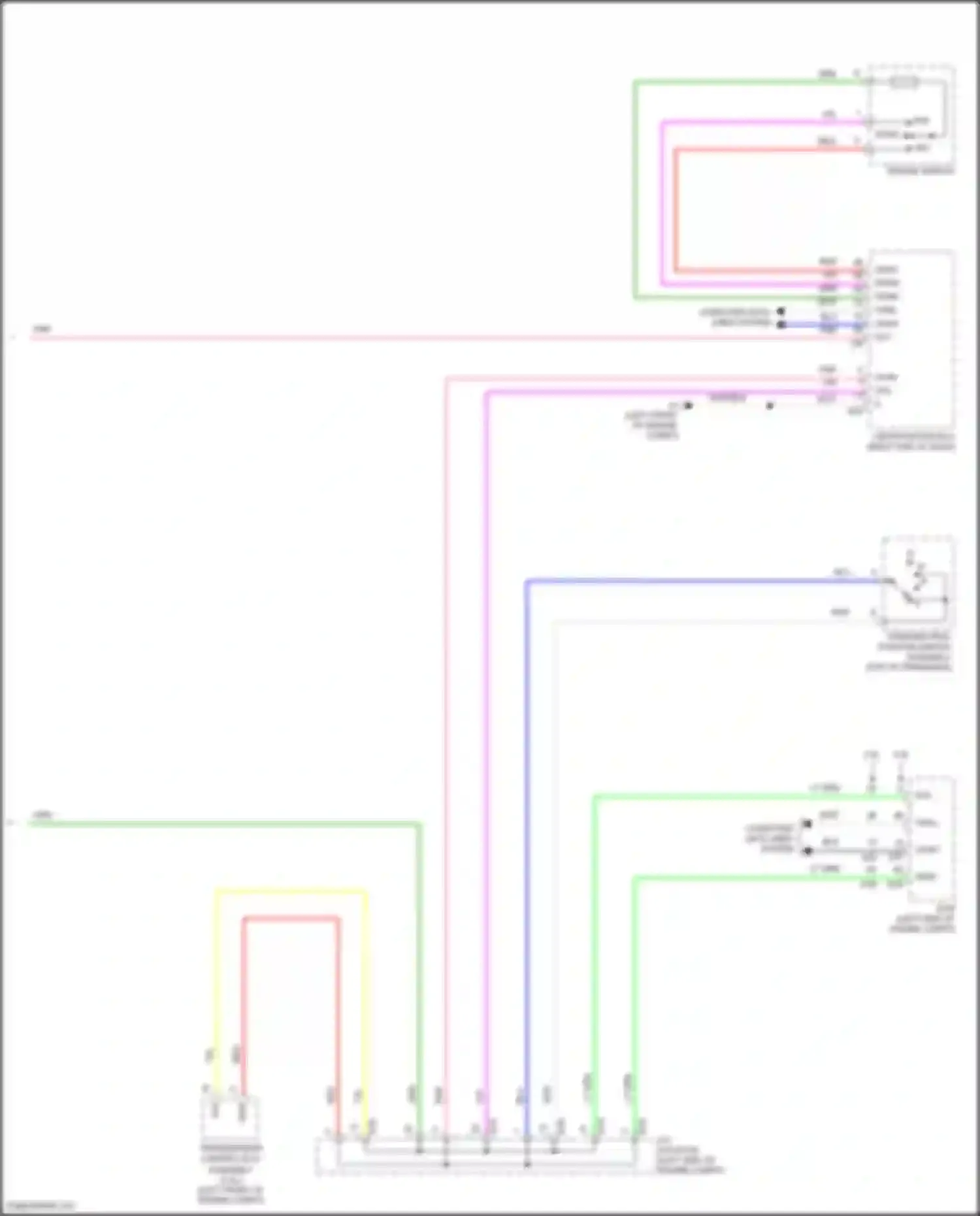 Wiring diagram computer data lines system for Toyota Camry US Market XV50 facelift (2014-2017) (90 of 119)