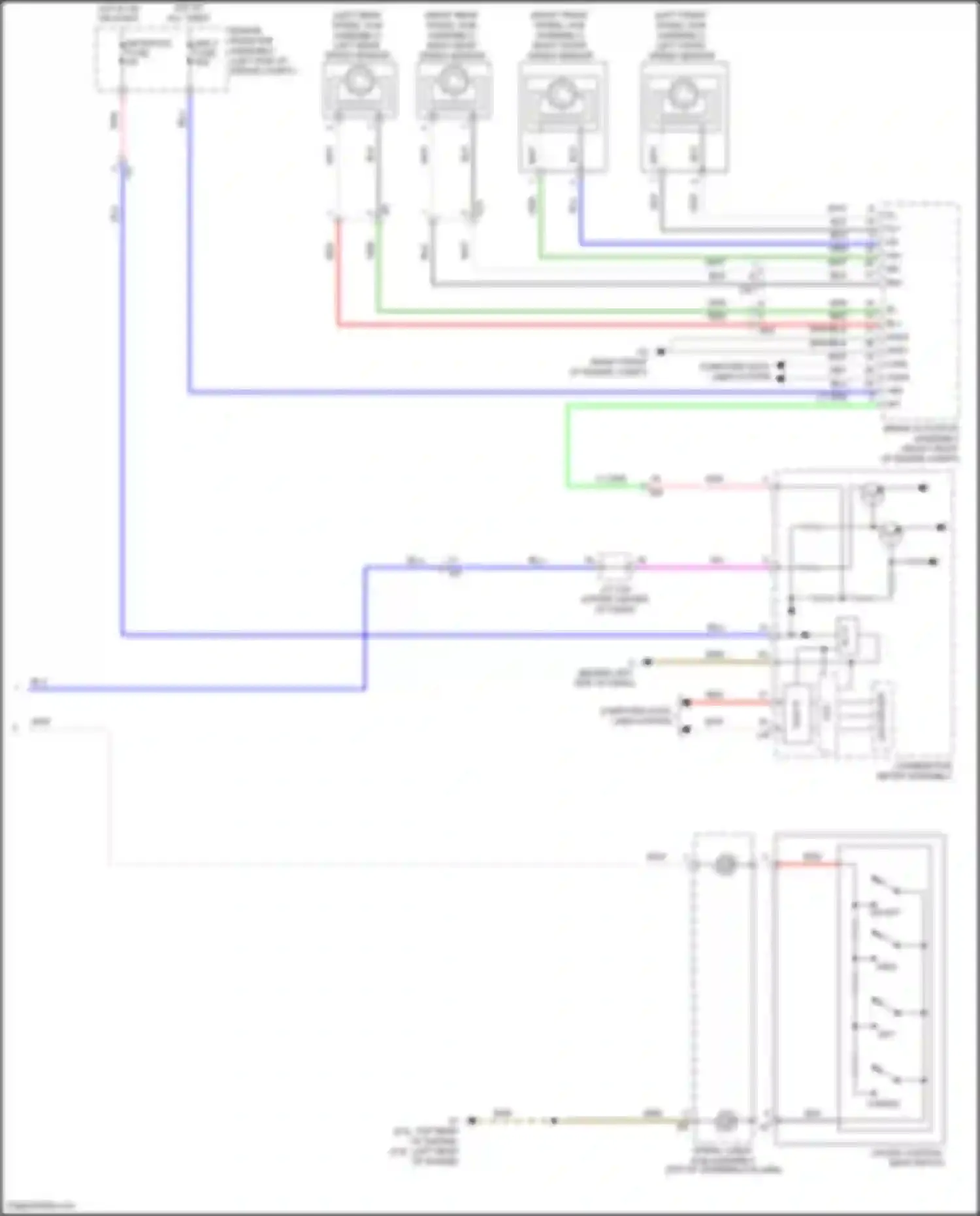 Wiring diagram computer data lines system for Toyota Camry US Market XV50 facelift (2014-2017) (55 of 119)