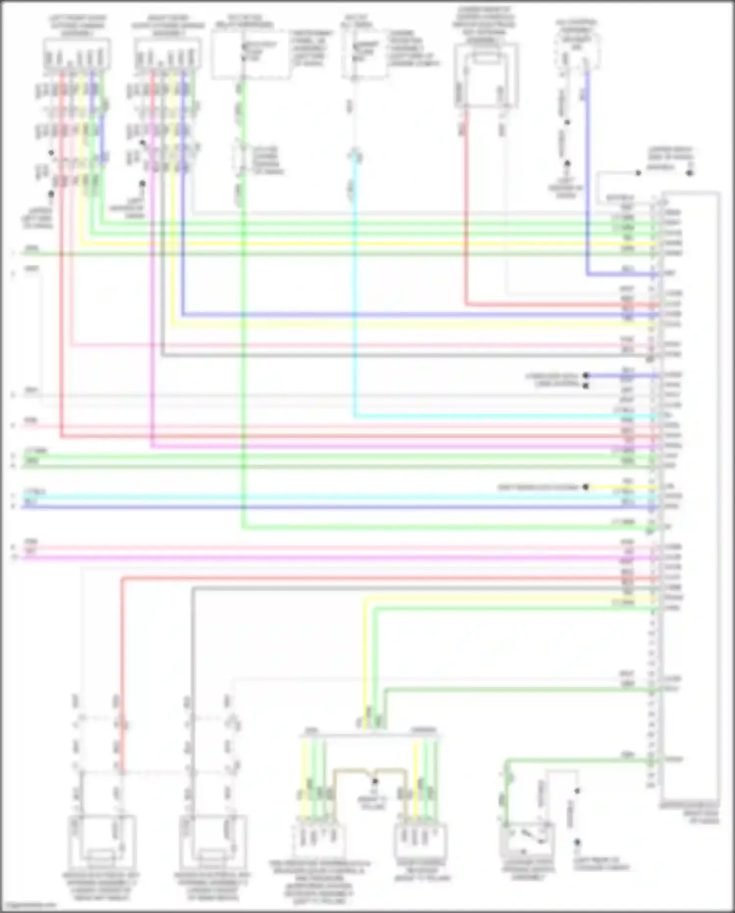 Wiring diagram computer data lines system for Toyota Camry US Market XV50 facelift (2014-2017) (119 of 119)