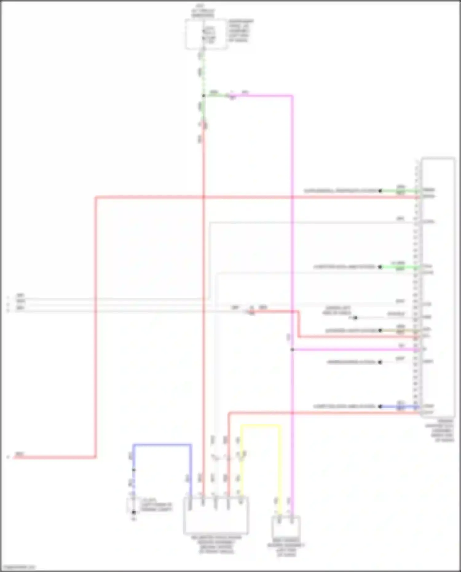Wiring diagram computer data lines system for Toyota Camry US Market XV50 facelift (2014-2017) (46 of 119)
