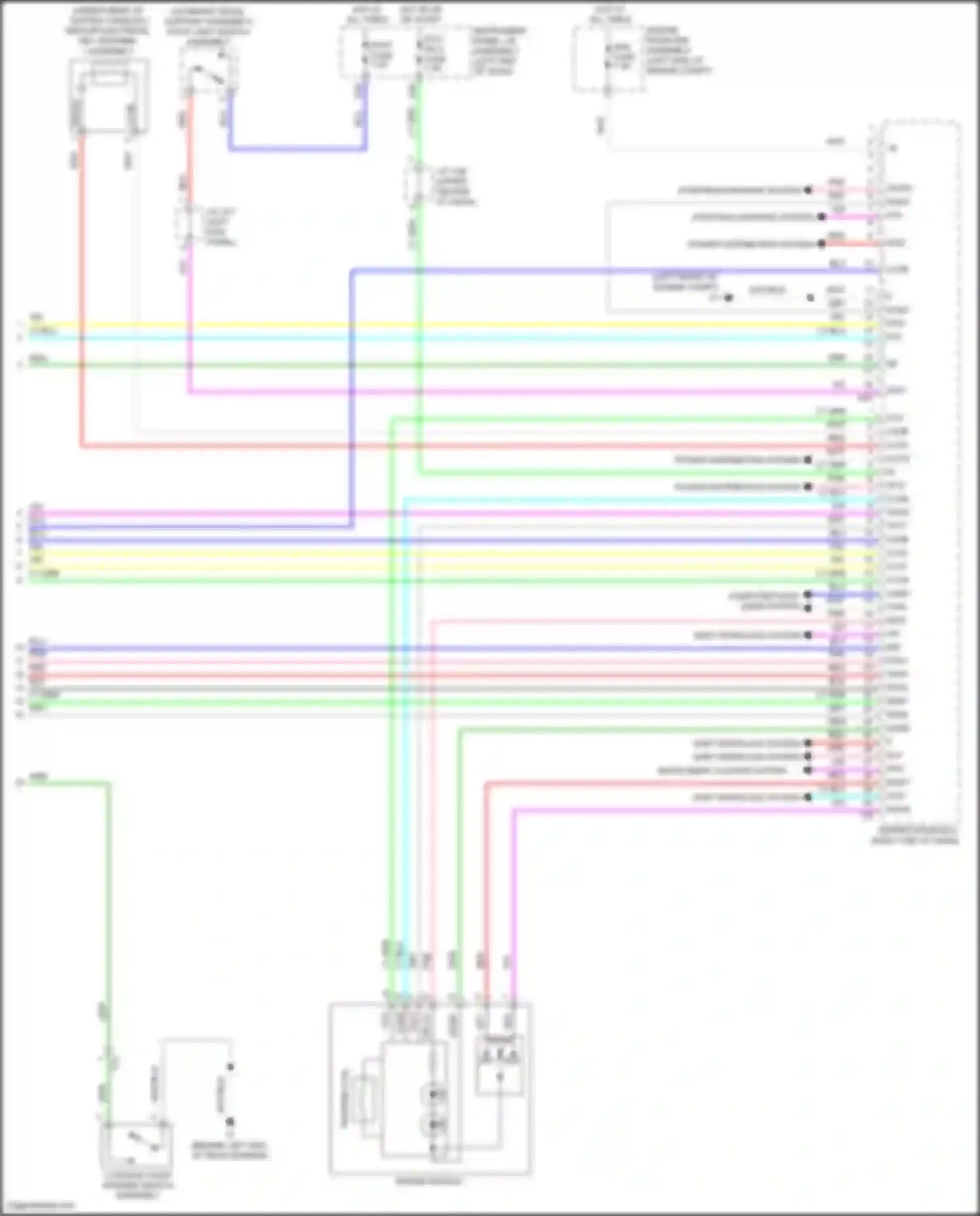 Wiring diagram computer data lines system for Toyota Camry US Market XV50 facelift (2014-2017) (66 of 119)