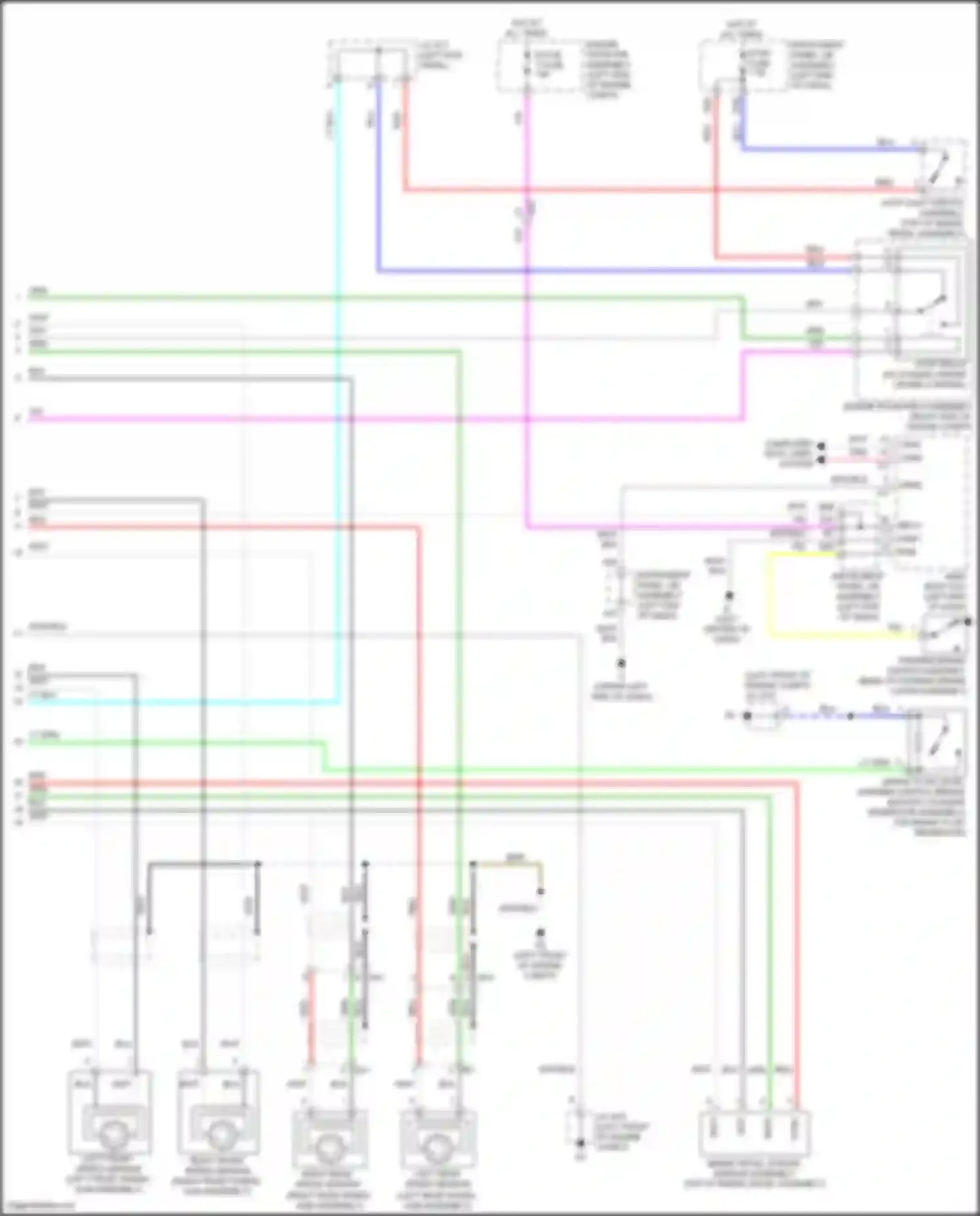 Wiring diagram computer data lines system for Toyota Camry US Market XV50 facelift (2014-2017) (53 of 119)