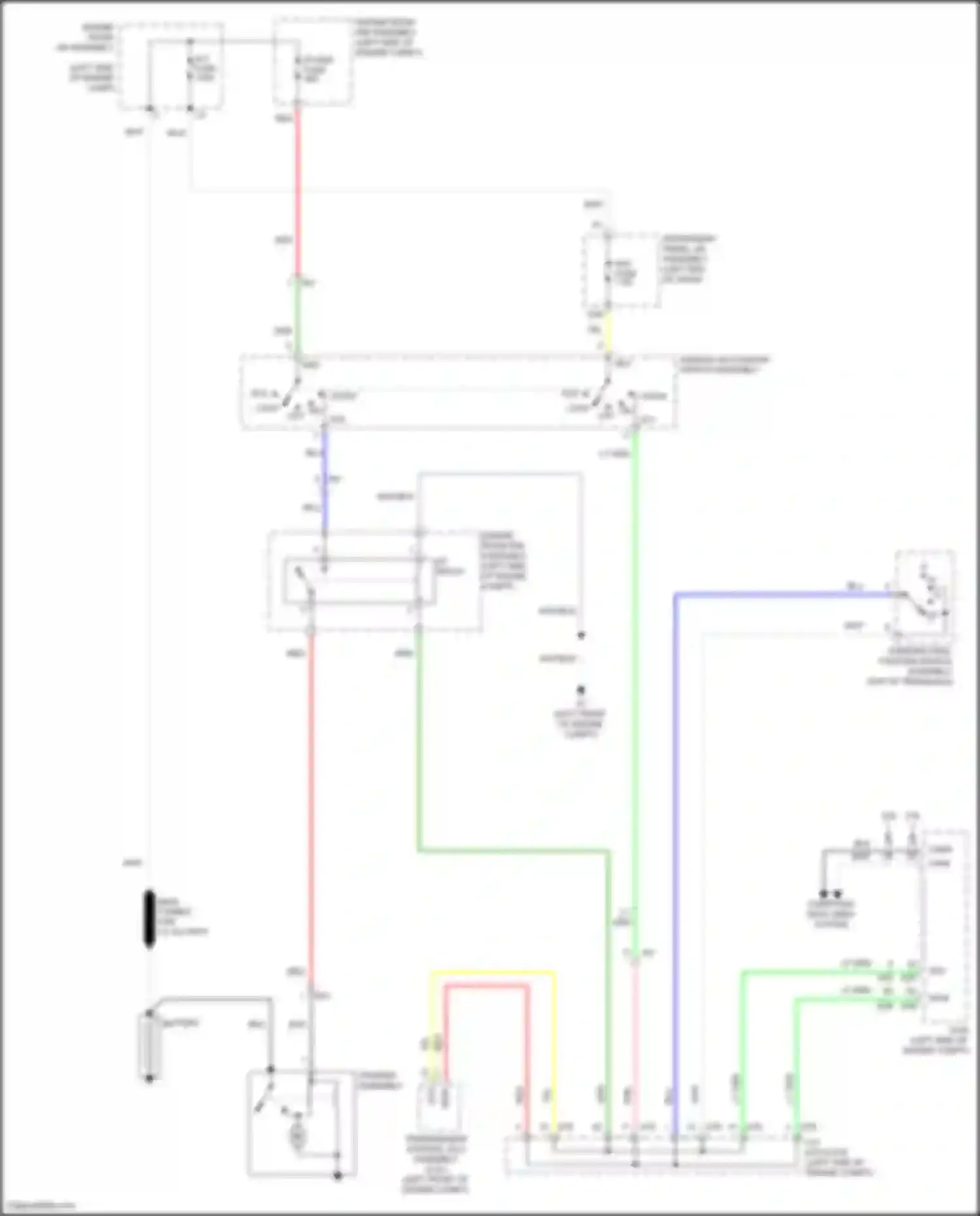 Wiring diagram computer data lines system for Toyota Camry US Market XV50 facelift (2014-2017) (89 of 119)