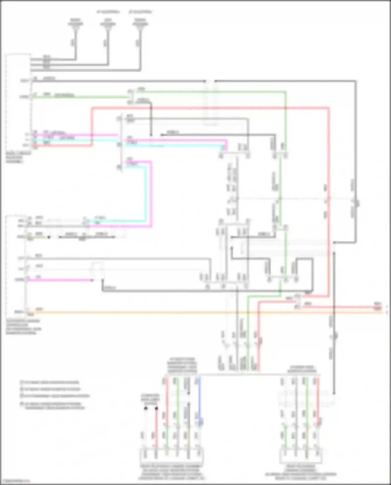 Camry US Market Toyota XV70 (2017-2020): Navigation circuit (1 of 6)