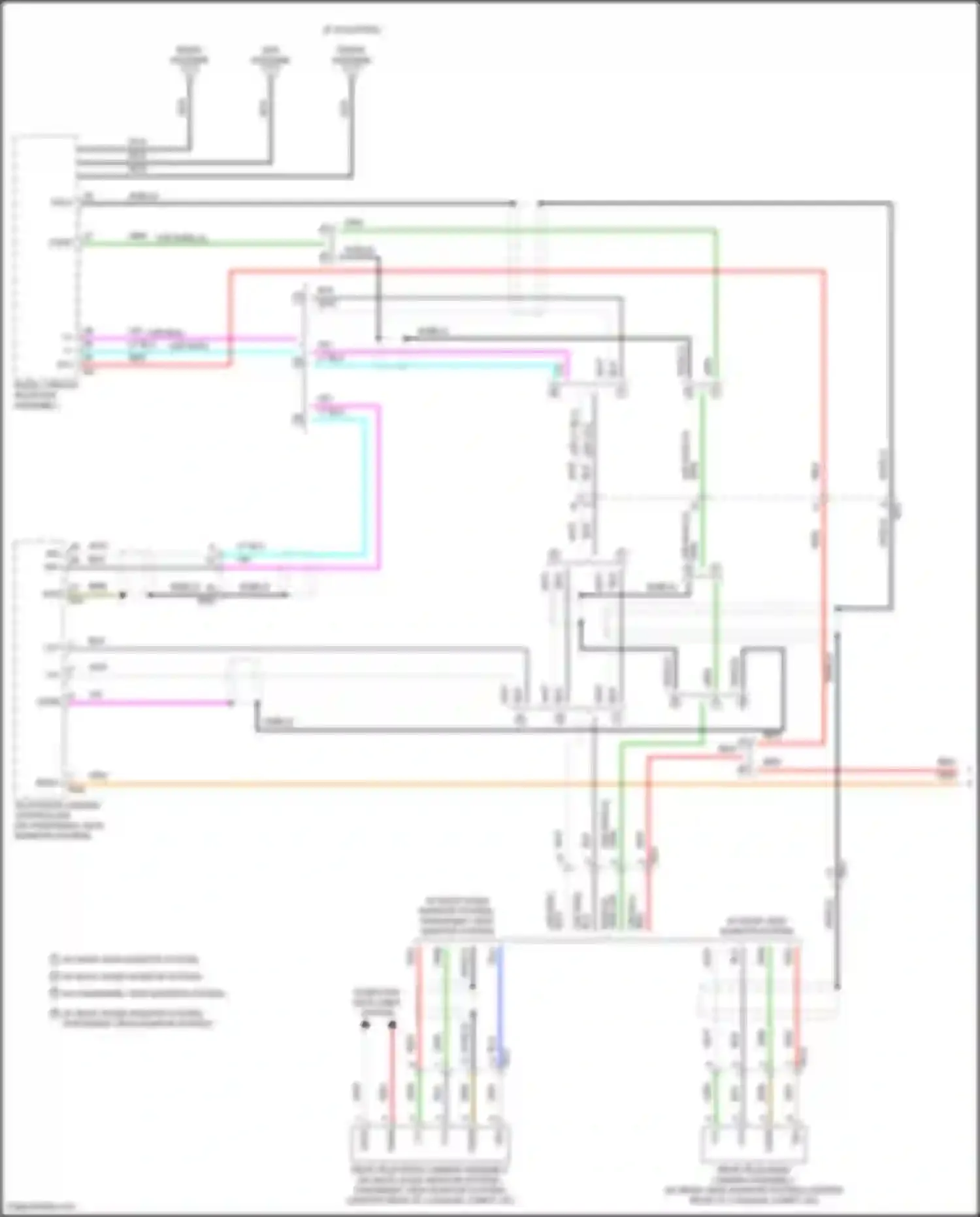 Camry US Market Toyota XV70 (2017-2020): Radio circuit, w/ built-in amplifier (1 of 5)