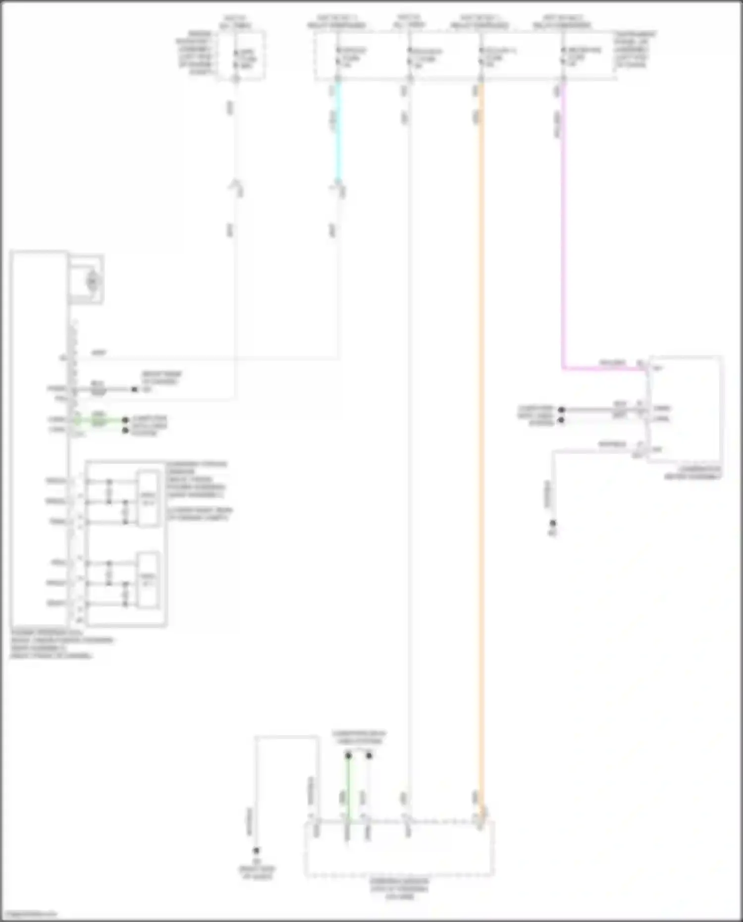 Wiring diagram combination meter assembly for Toyota Camry US Market XV70 (2017-2020) (44 of 55)
