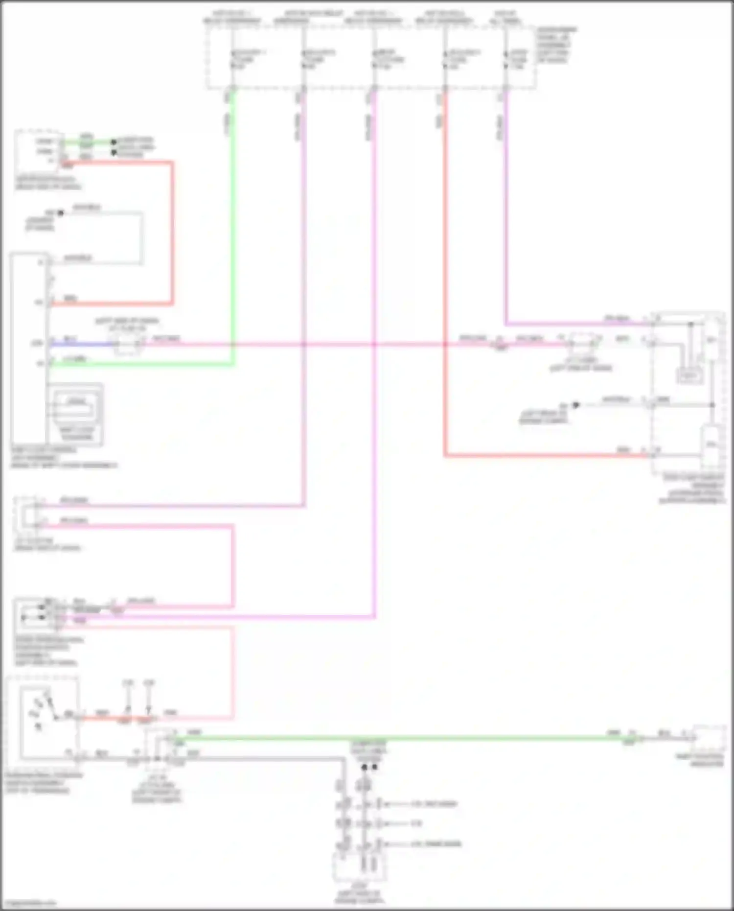 Wiring diagram computer data lines system for Toyota Camry US Market XV70 (2017-2020) (18 of 129)