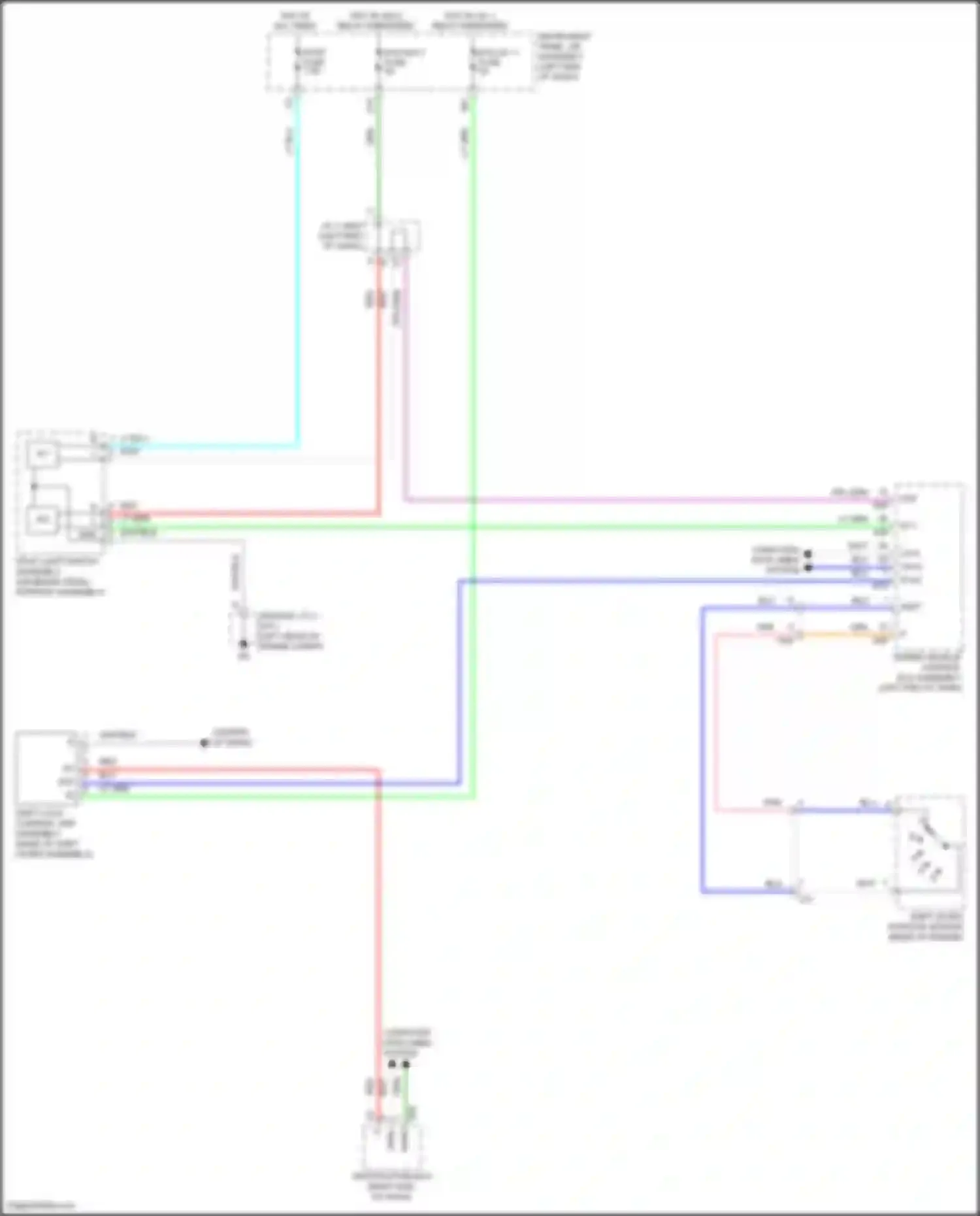 Wiring diagram computer data lines system for Toyota Camry US Market XV70 (2017-2020) (19 of 129)