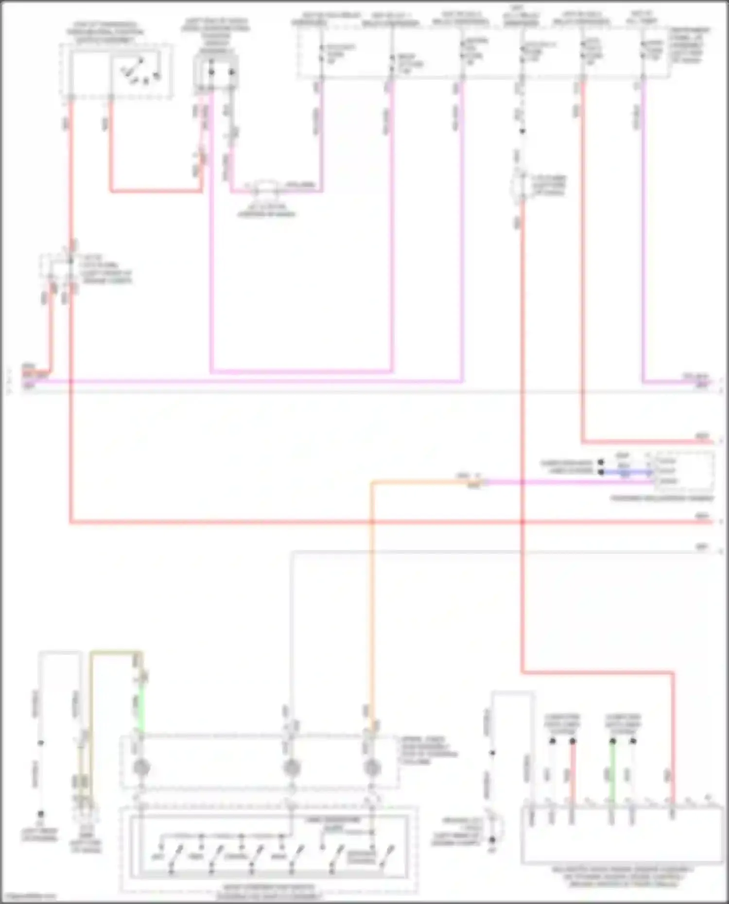 Wiring diagram computer data lines system for Toyota Camry US Market XV70 (2017-2020) (127 of 129)