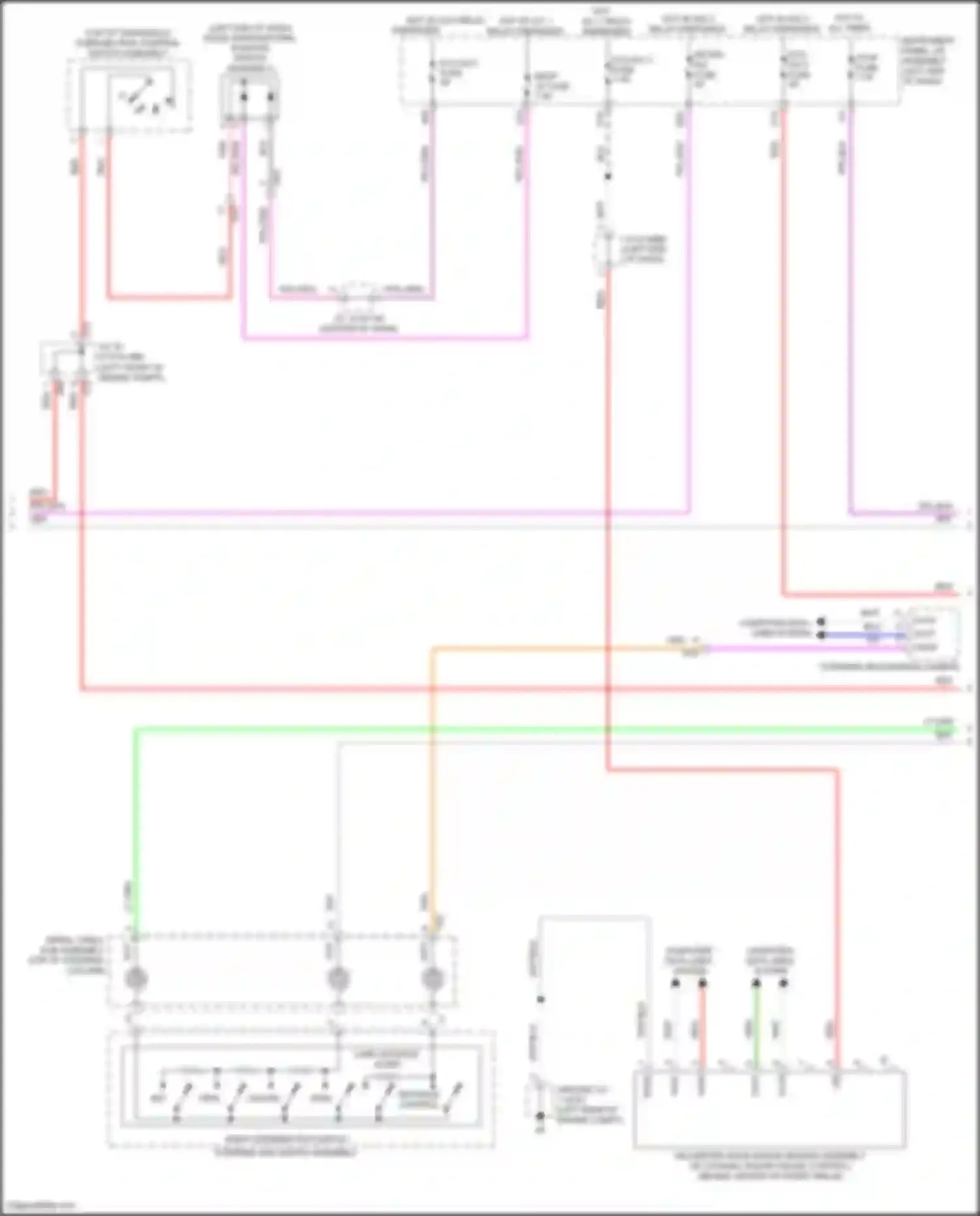 Wiring diagram computer data lines system for Toyota Camry US Market XV70 (2017-2020) (122 of 129)