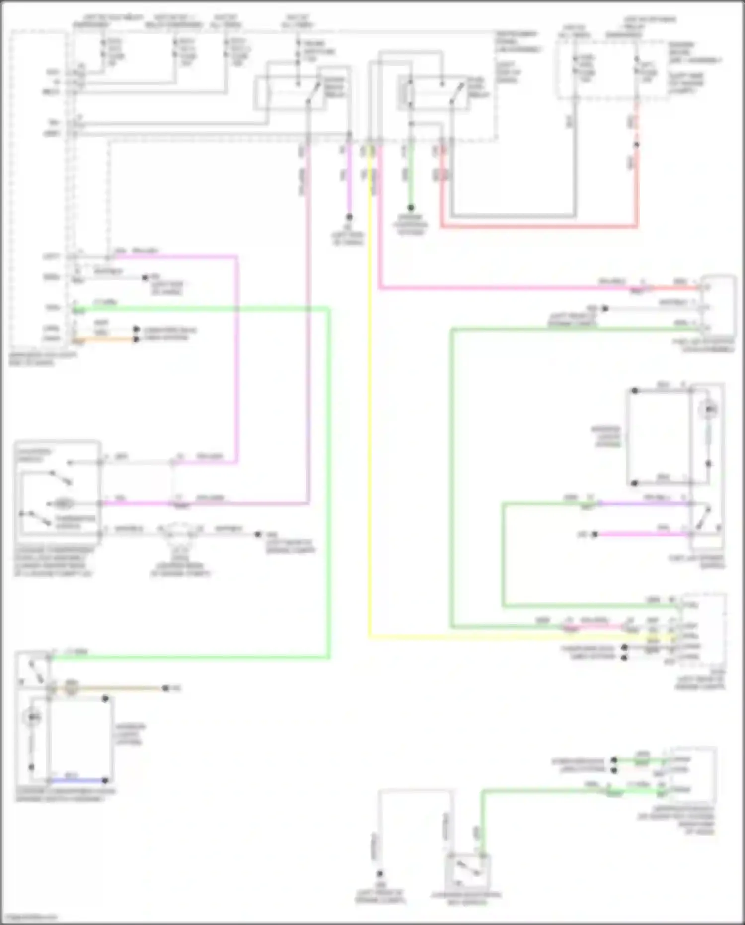 Wiring diagram engine controls system for Toyota Camry US Market XV70 (2017-2020) (10 of 11)