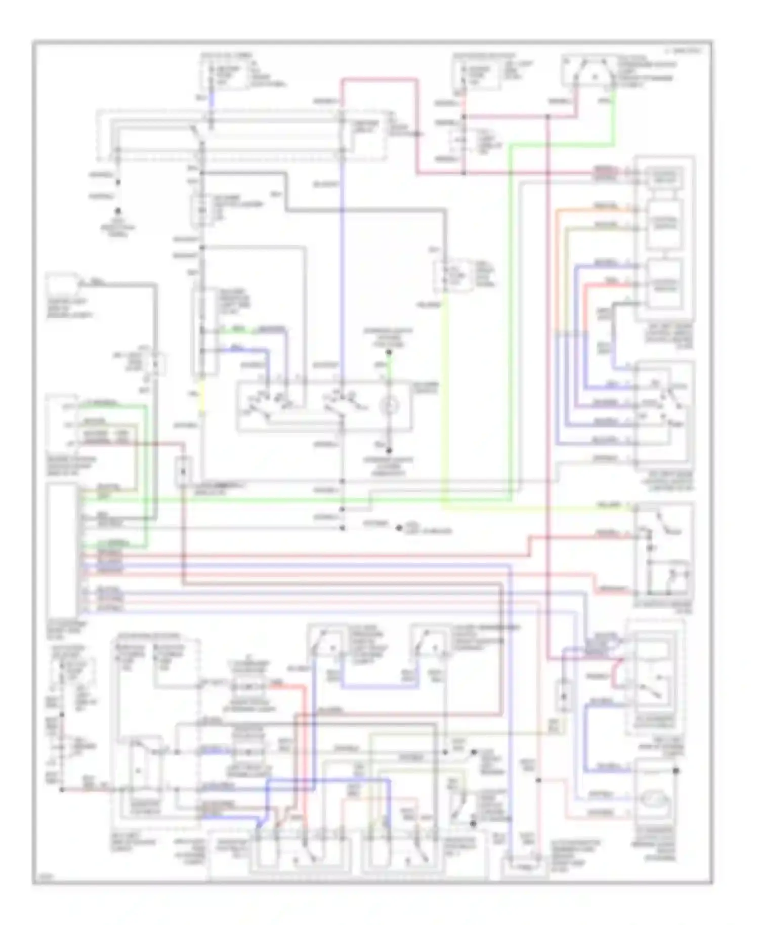Camry Toyota V40 (1994-1998): 3.0l, a/c circuit, lever control type