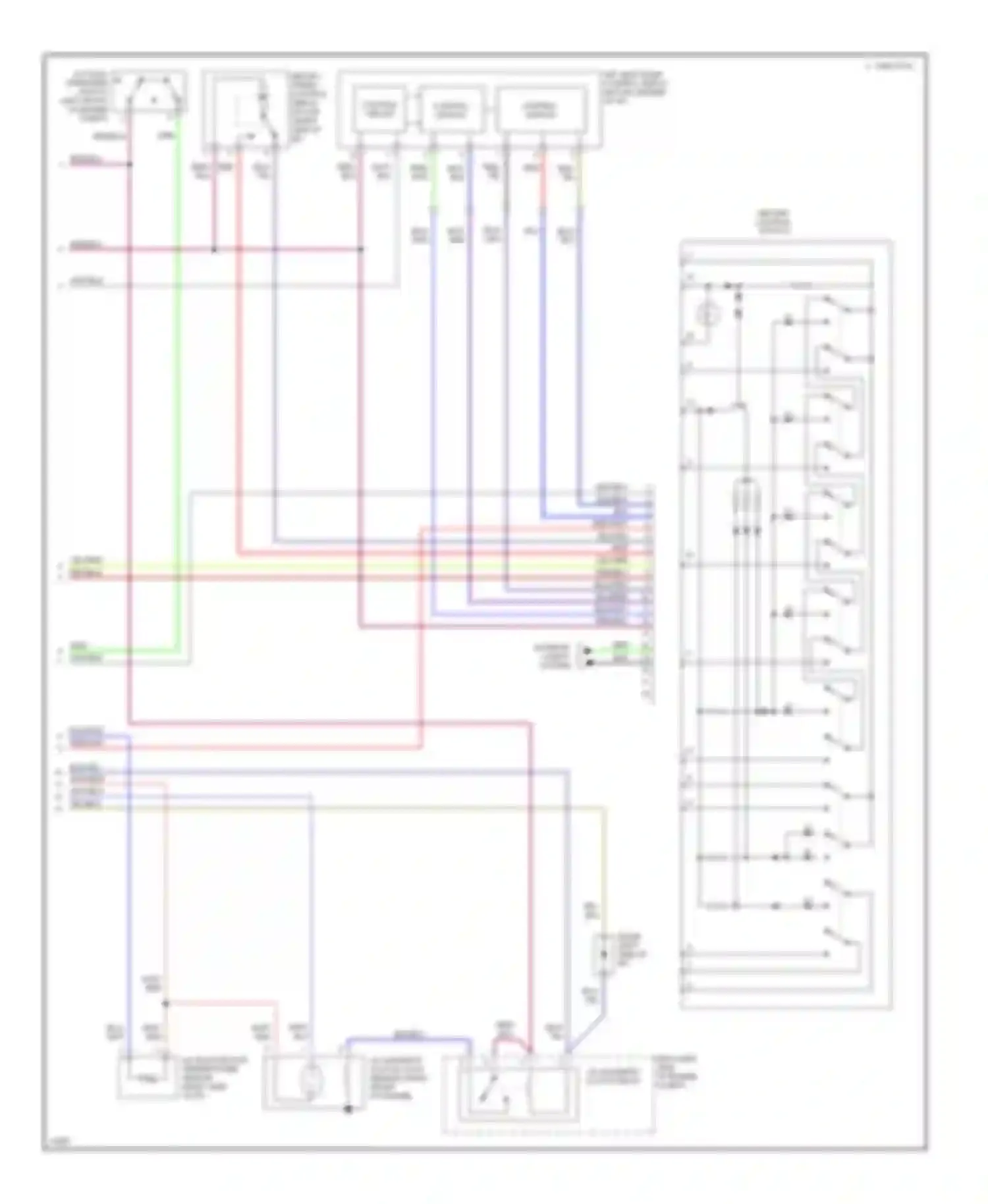 Camry Toyota V40 (1994-1998): 3.0l, a/c circuit, push control type (2 of 2)