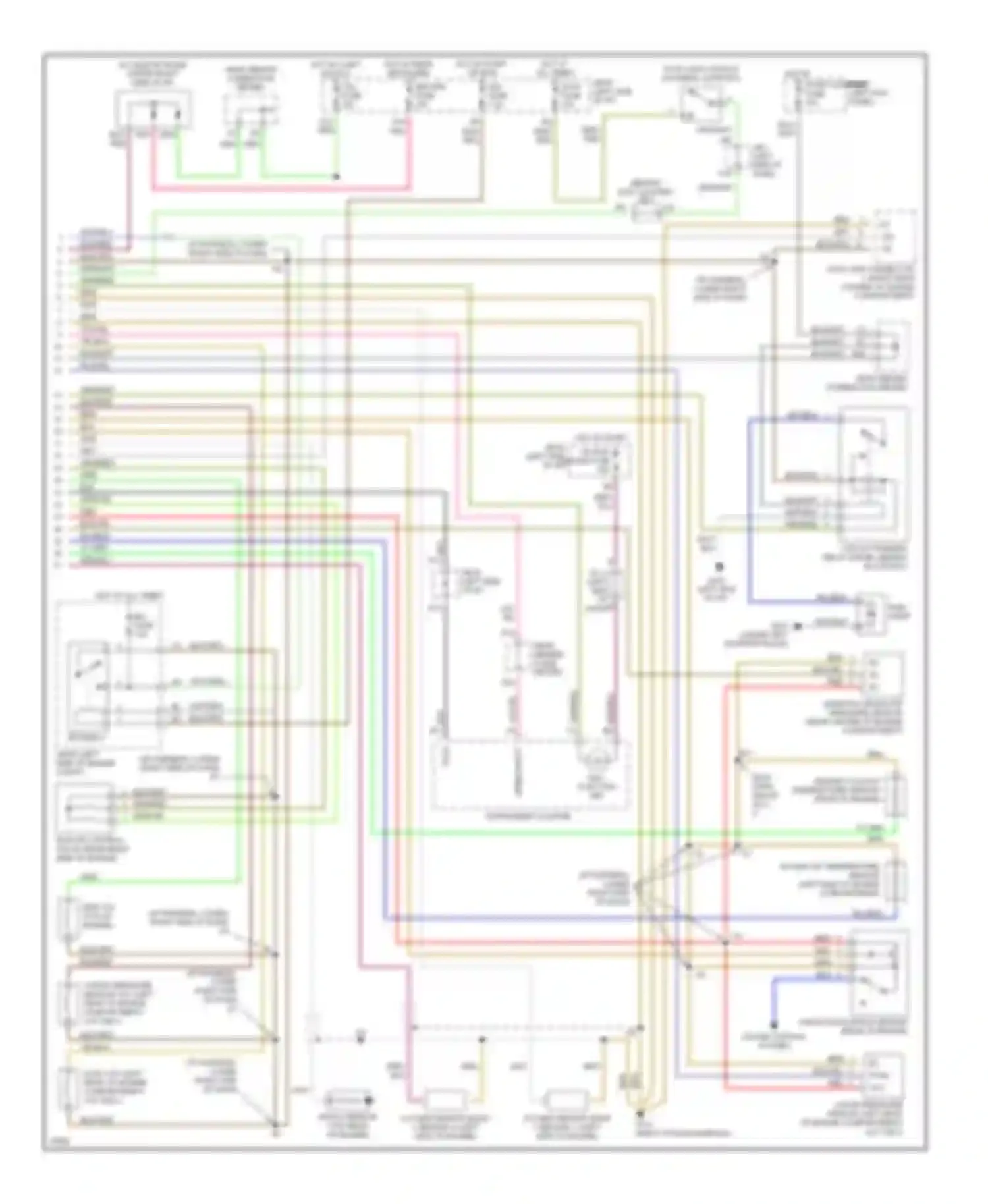 Camry Toyota V40 (1994-1998): Wiring diagram engine performance 2.2ls (2 of 2)