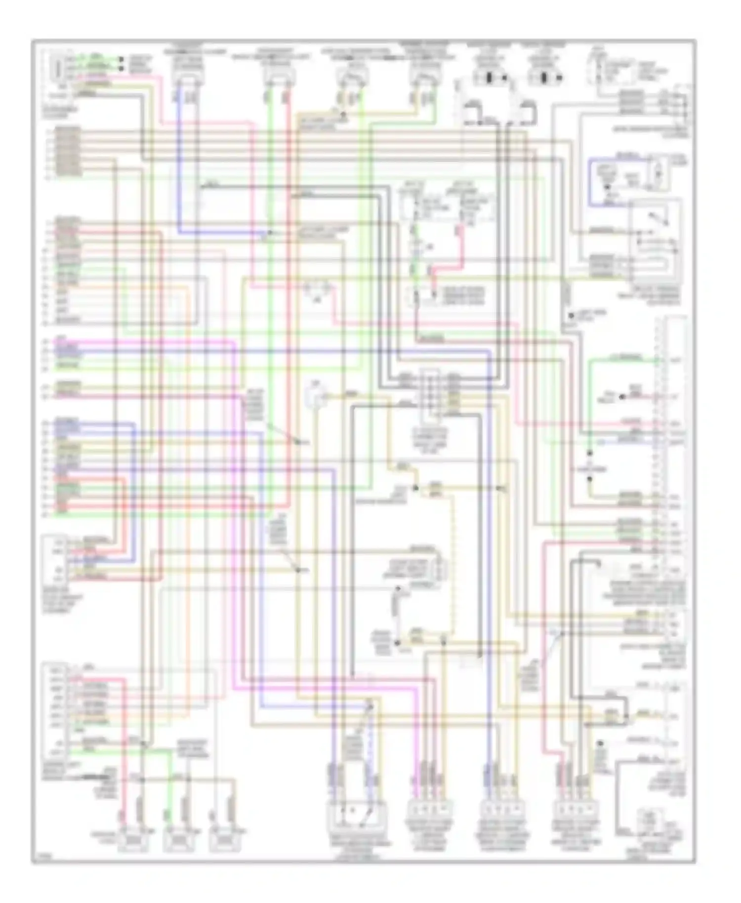 Camry Toyota V40 (1994-1998): Wiring diagram engine performance 3.0ls (2 of 2)
