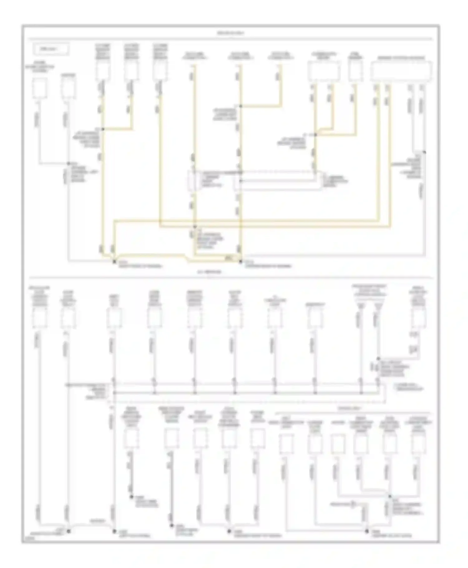 Camry Toyota V40 (1994-1998): Ground distribution circuit (4 of 6)