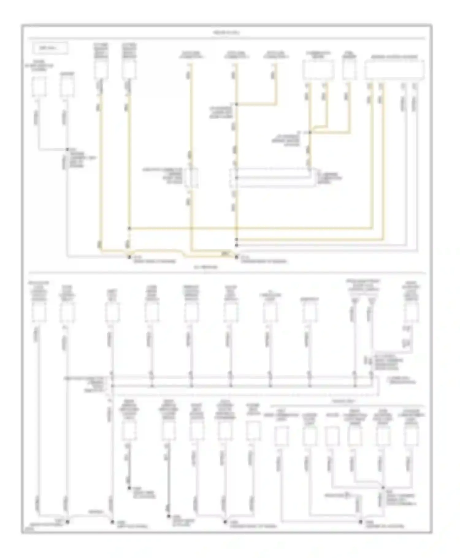 Camry Toyota V40 (1994-1998): Ground distribution circuit (5 of 6)