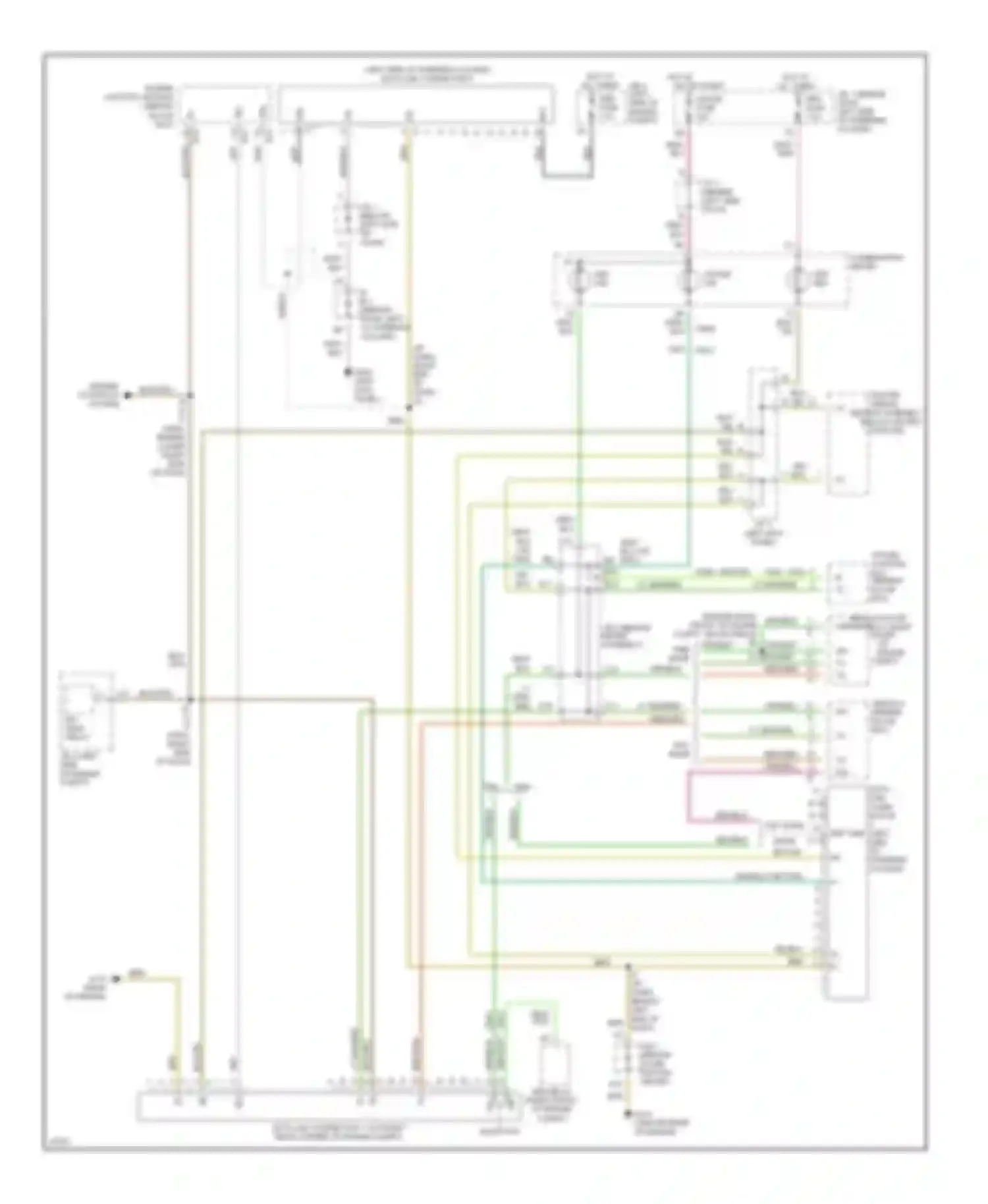 Wiring diagram blk/org for Toyota Camry V40 (1994-1998) (4 of 16)