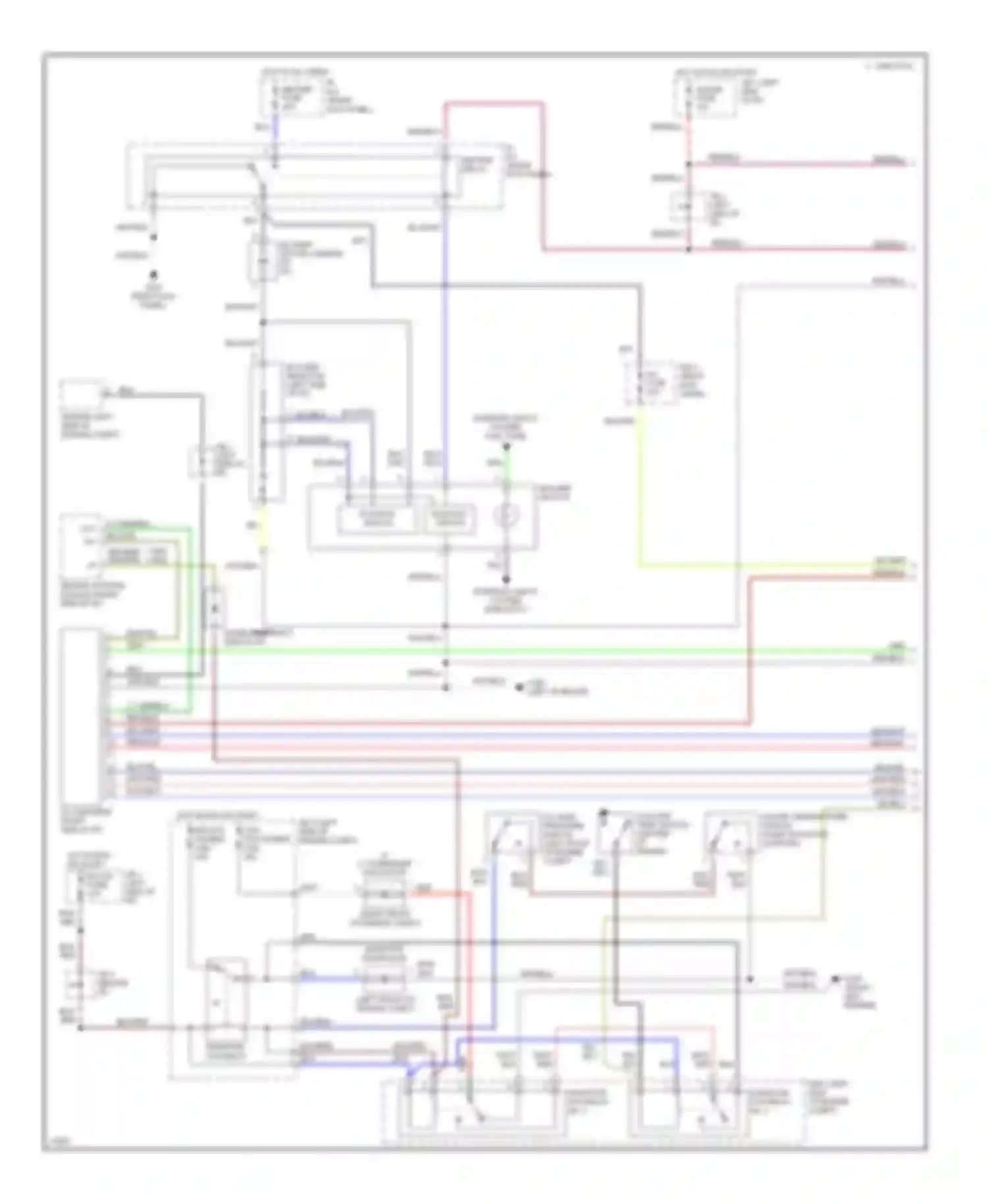 Camry Toyota XV10 (1991-1997): 3.0l, a/c circuit, push control type (1 of 2)