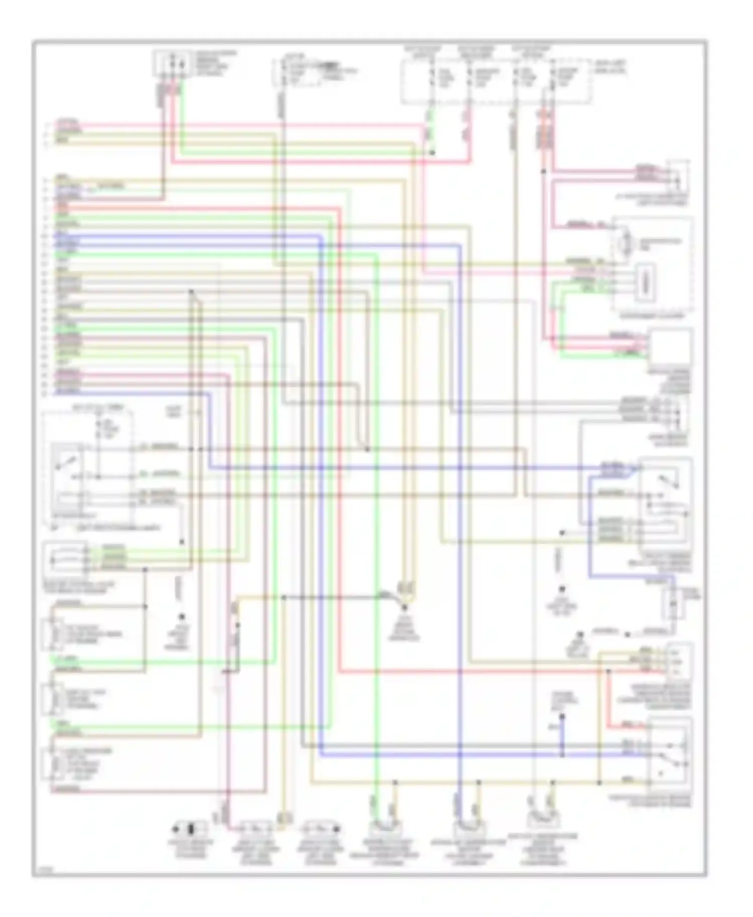 Camry Toyota XV10 (1991-1997): Wiring diagram engine performance 2.2ls, a/t & california m/t
(2 of 2)
