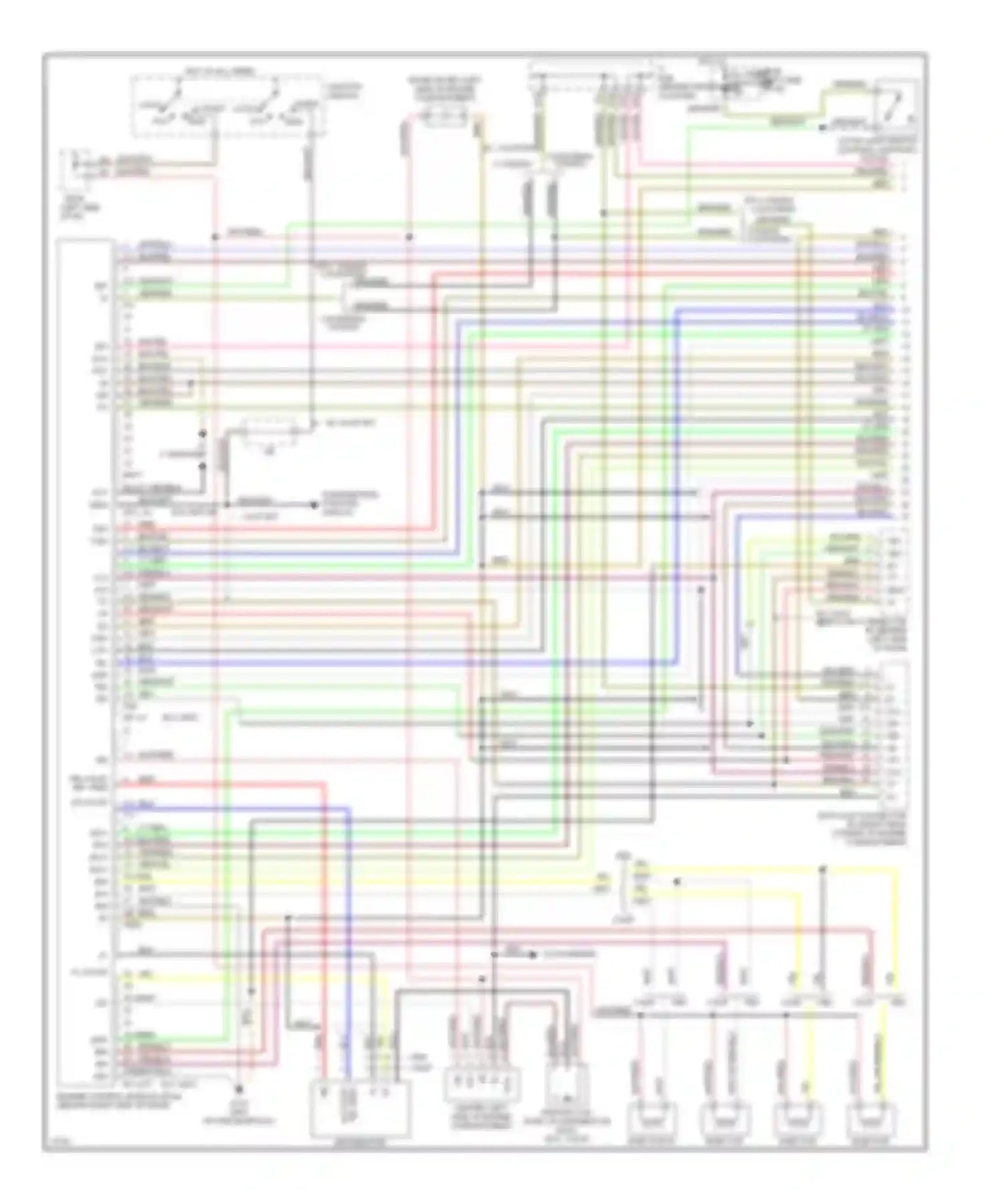 Wiring diagram blk/org for Toyota Camry XV10 (1991-1997) (6 of 18)