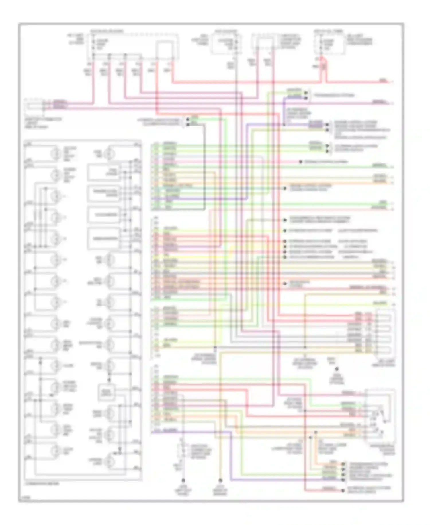 Wiring diagram blk/org for Toyota Camry XV10 (1991-1997) (13 of 18)
